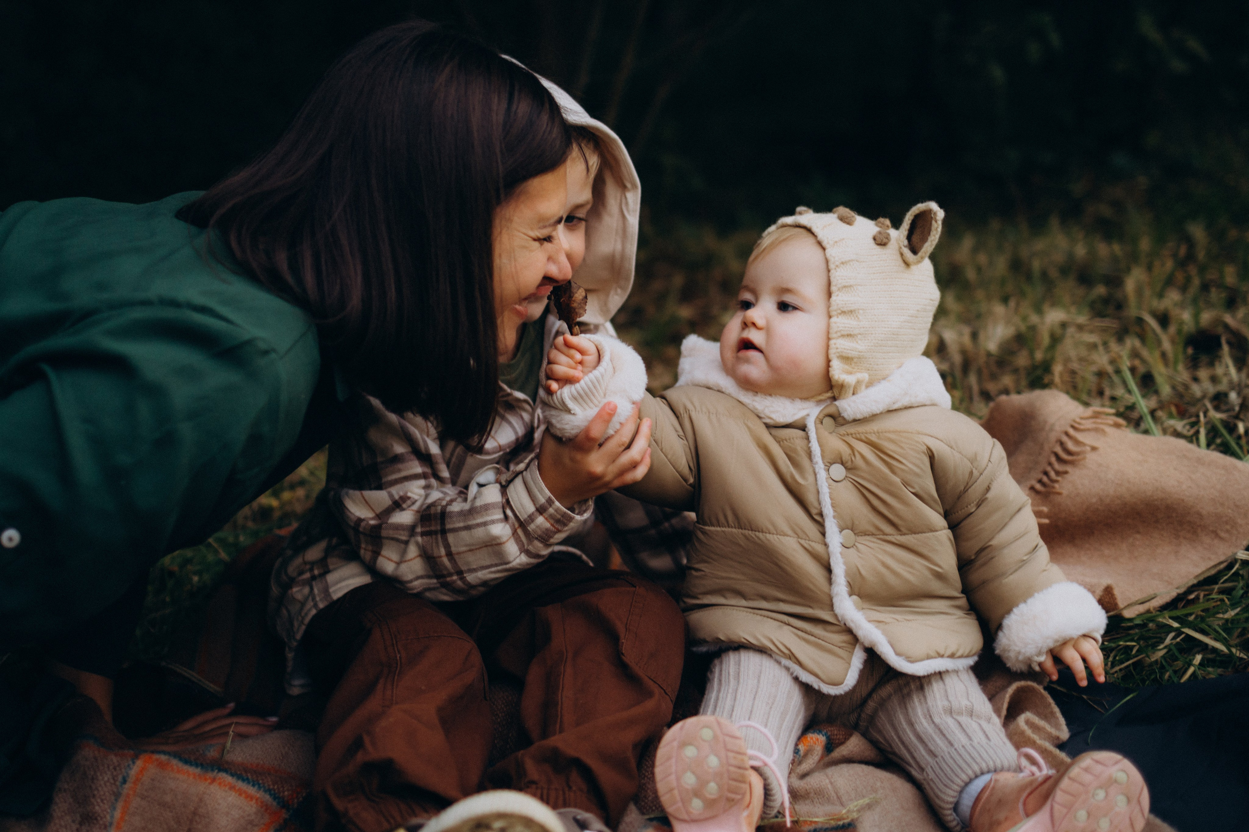 Осенняя семейная фотосессия. Семейный фотограф в Москве и Люберцах Юлия Гуськова
