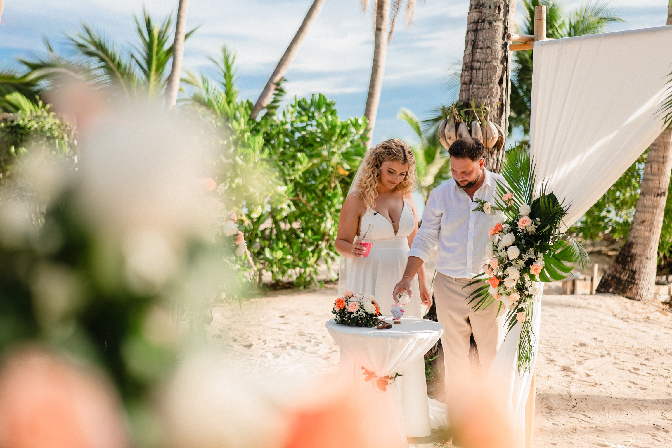 Secluded Beach Wedding Venue