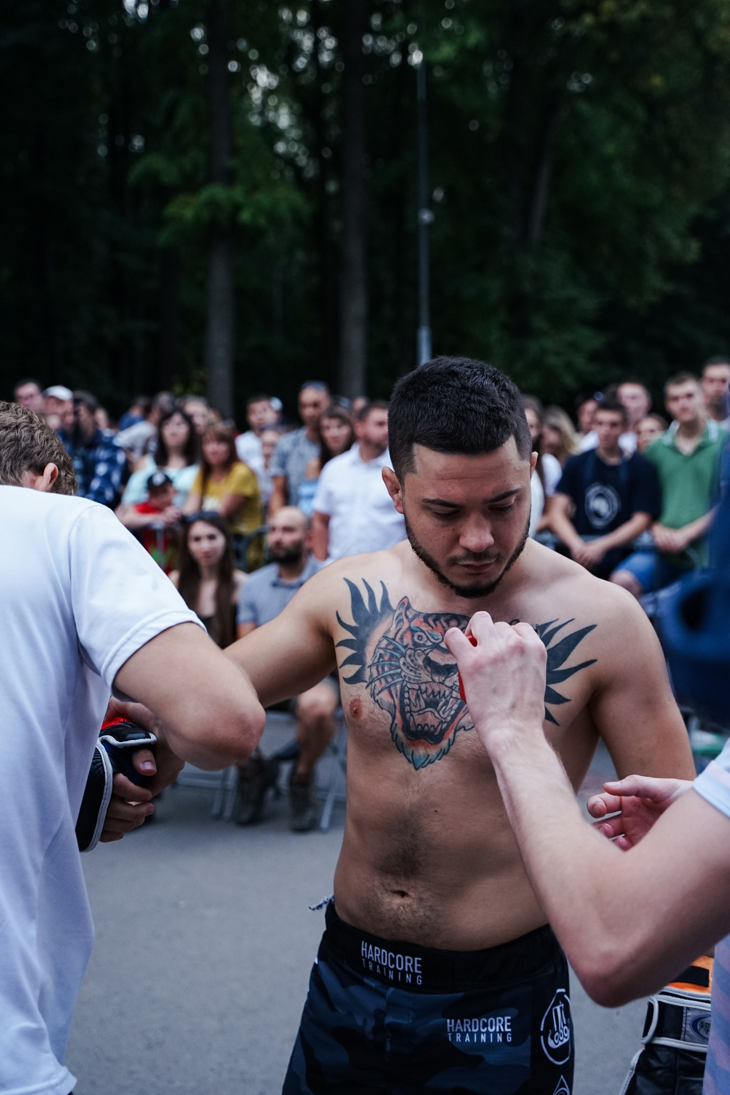 Вечер боев в ЦПКиО. Фотограф Надежда Погребняк | Рязань | Москва