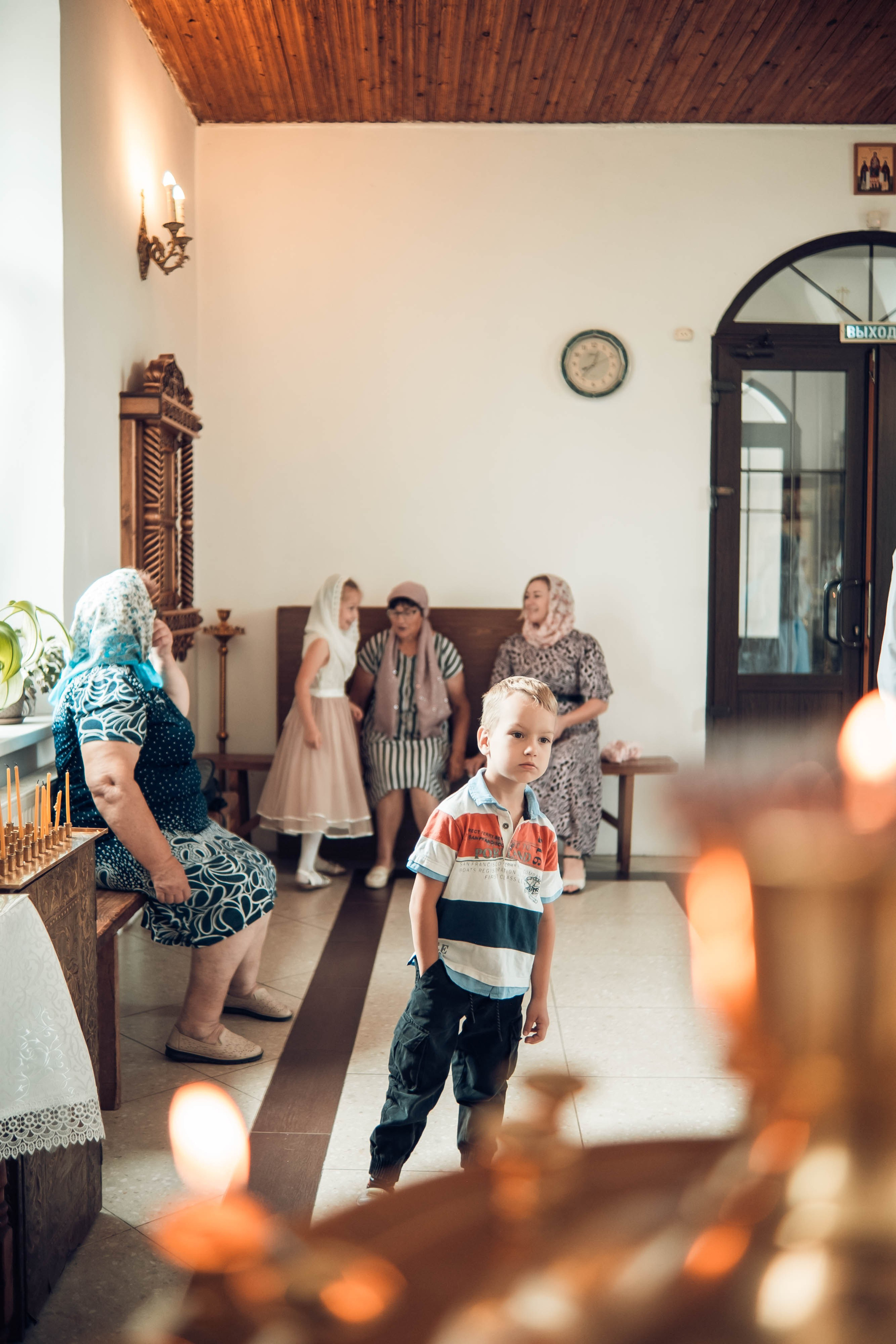 Крещение Ксении. Семейная фото и видеосъёмка. Брянск