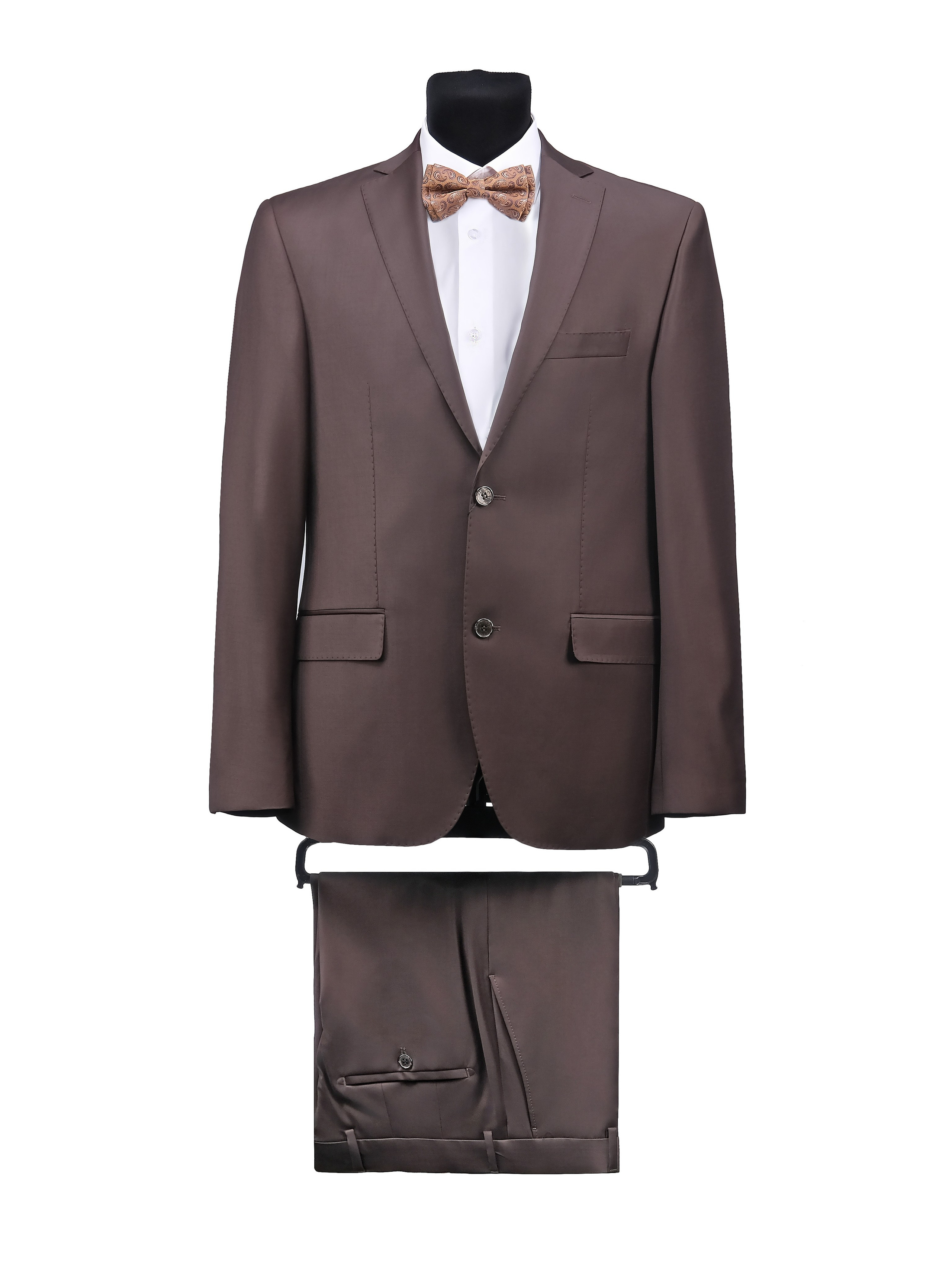 Костюм светло-коричневый 