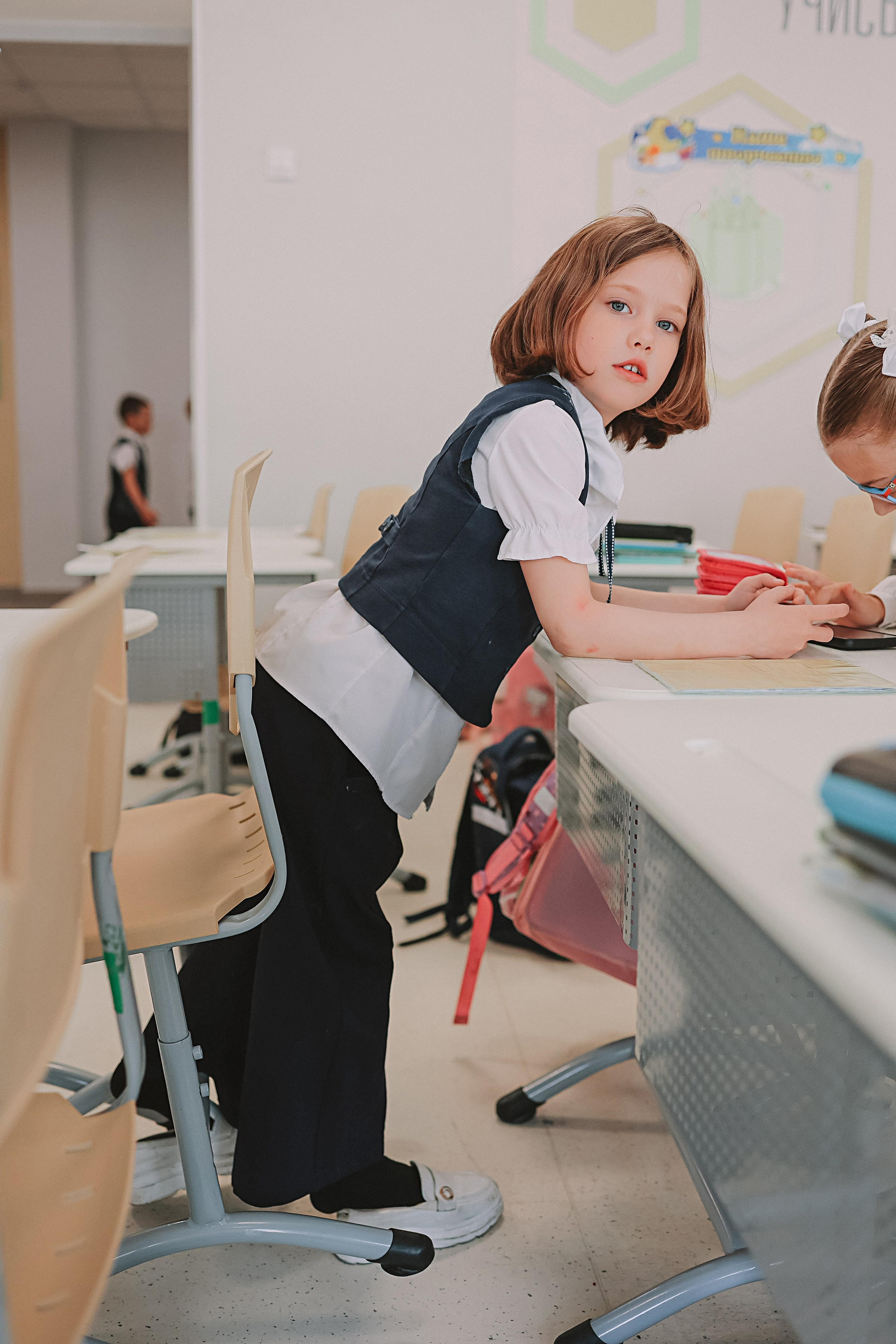 Один день в школе 1 класс. Семейный фотограф Тюмень, фотограф на роды Салмина Мария