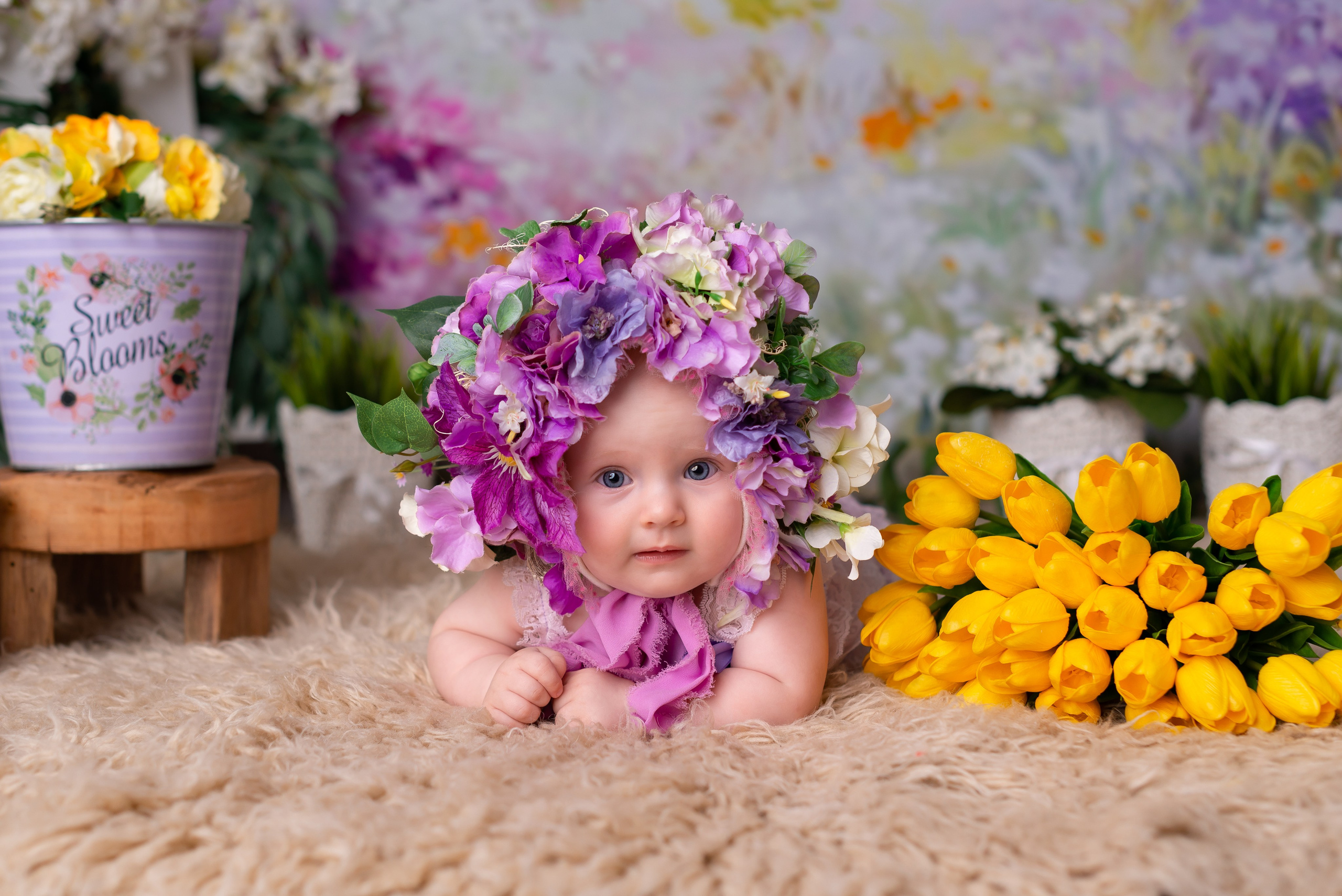 Фотосессия на полгода. Детская фотостудия «Мандаринка» | Детский фотограф Краснодар