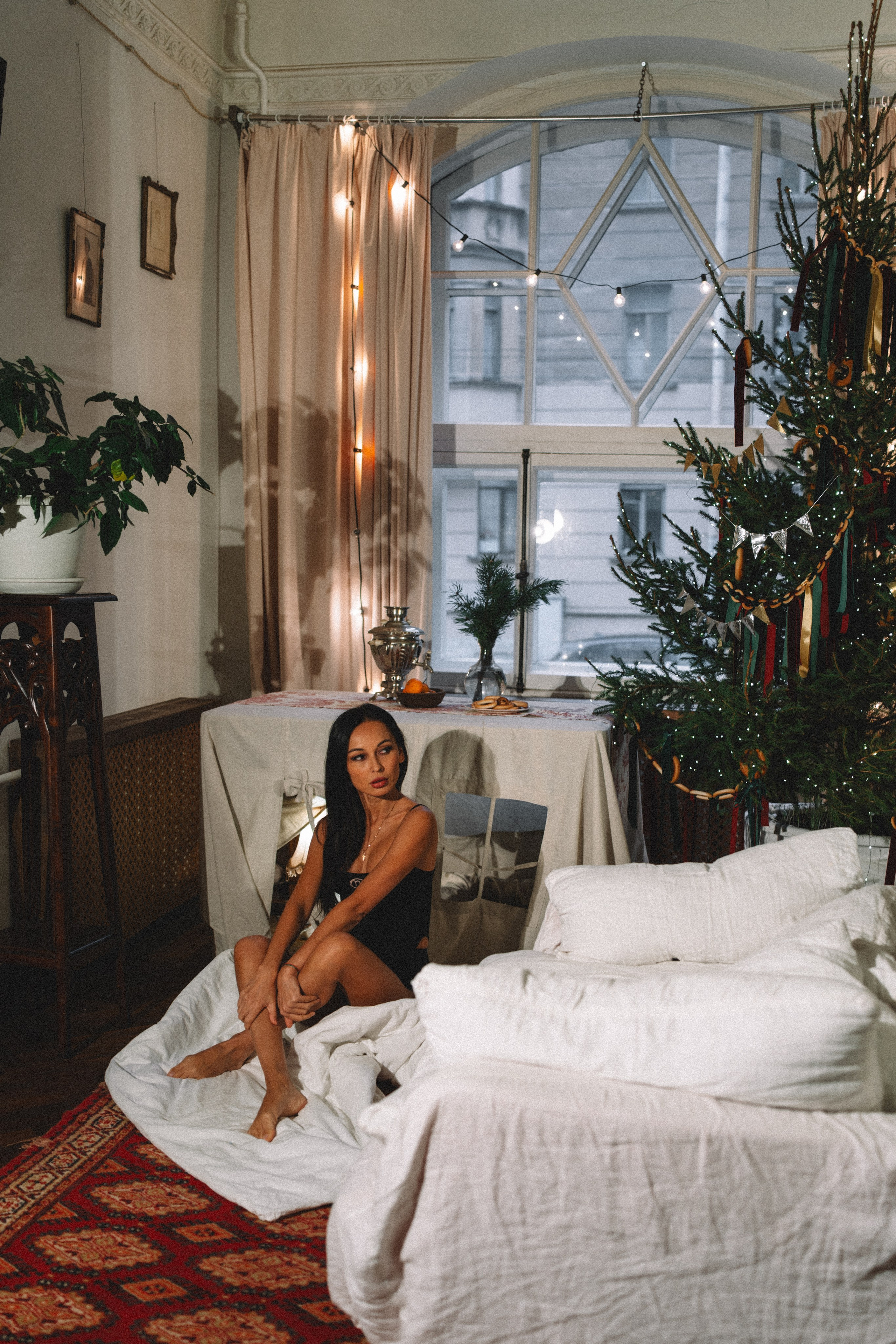 ФОТОСЕСИИЯ К НОВОМУ ГОДУ В АТМОСФЕРНОЙ СТУДИИВ ЦЕНТРЕ ПИТЕРАИ ВИНТАЖНЫЙ ОБРАЗ. Профессиональный фотограф, Санкт-Петербург — Виктория Богомолова