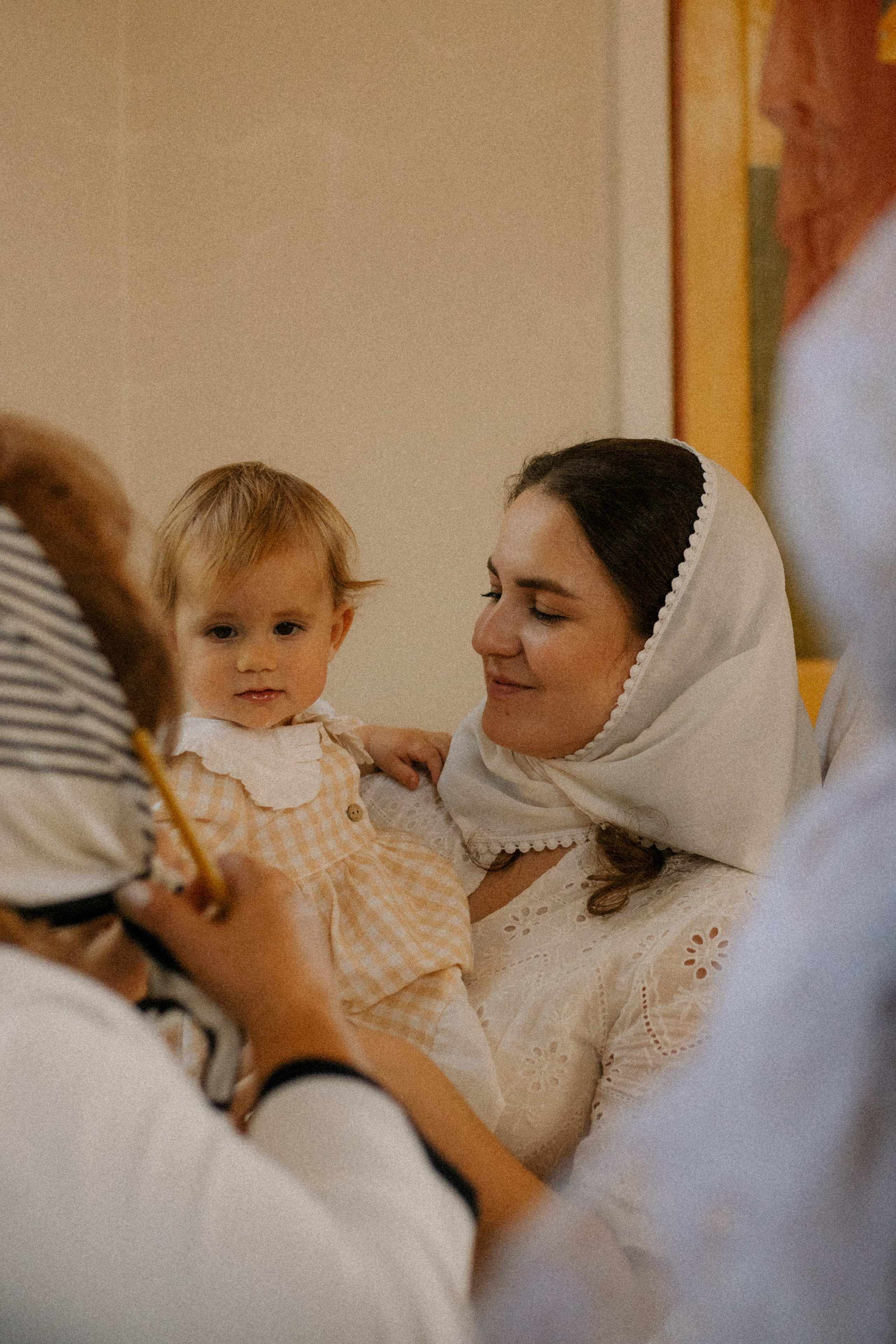 Фотосессия крещения. Семейный фотограф Виктория Потехина Москва