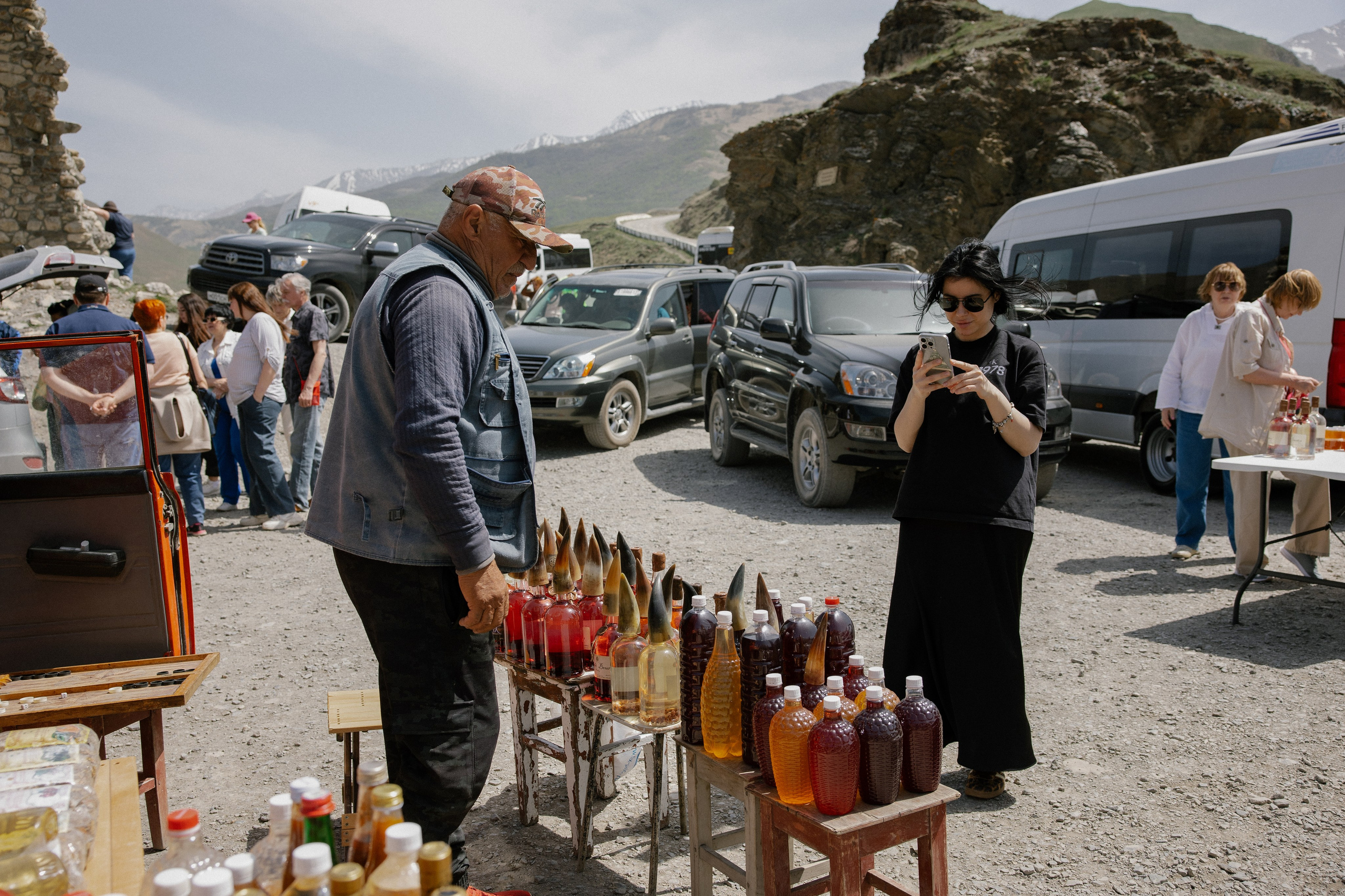 Тур, Осетия. Фотограф Эдуарда Титанян