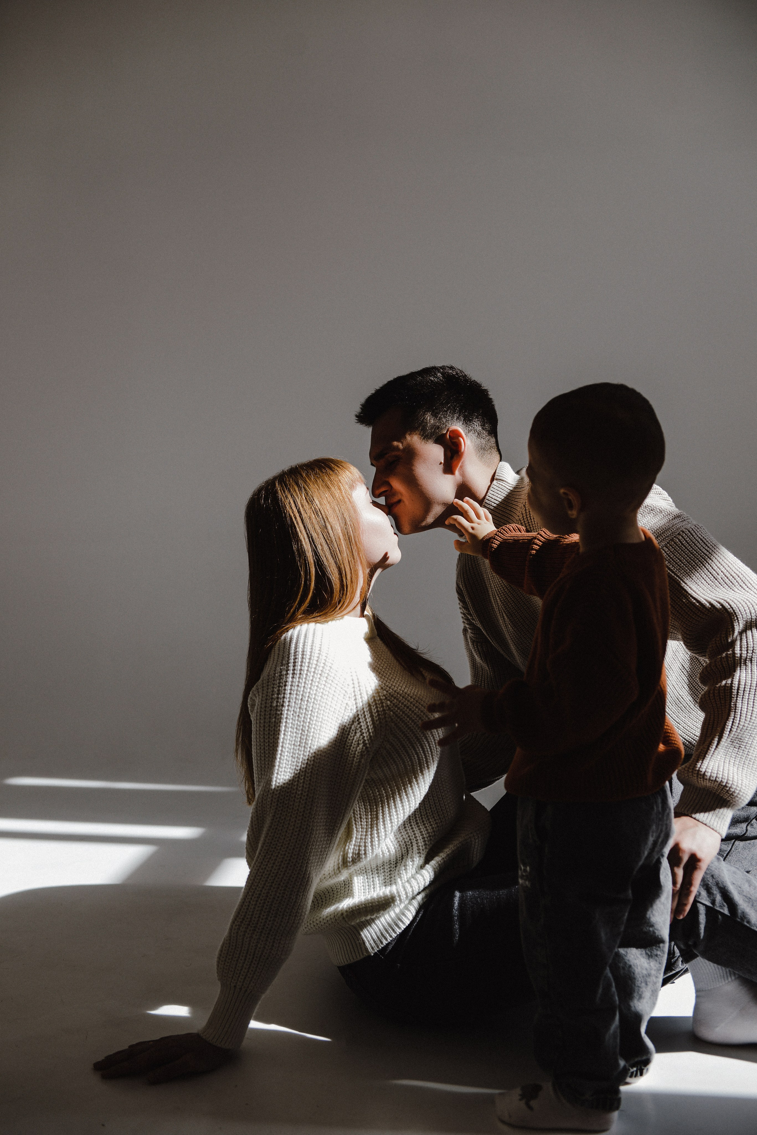 Антон, Вика и маленький Лёва. Фотограф Ярута Оксана / Ростов-на-Дону
