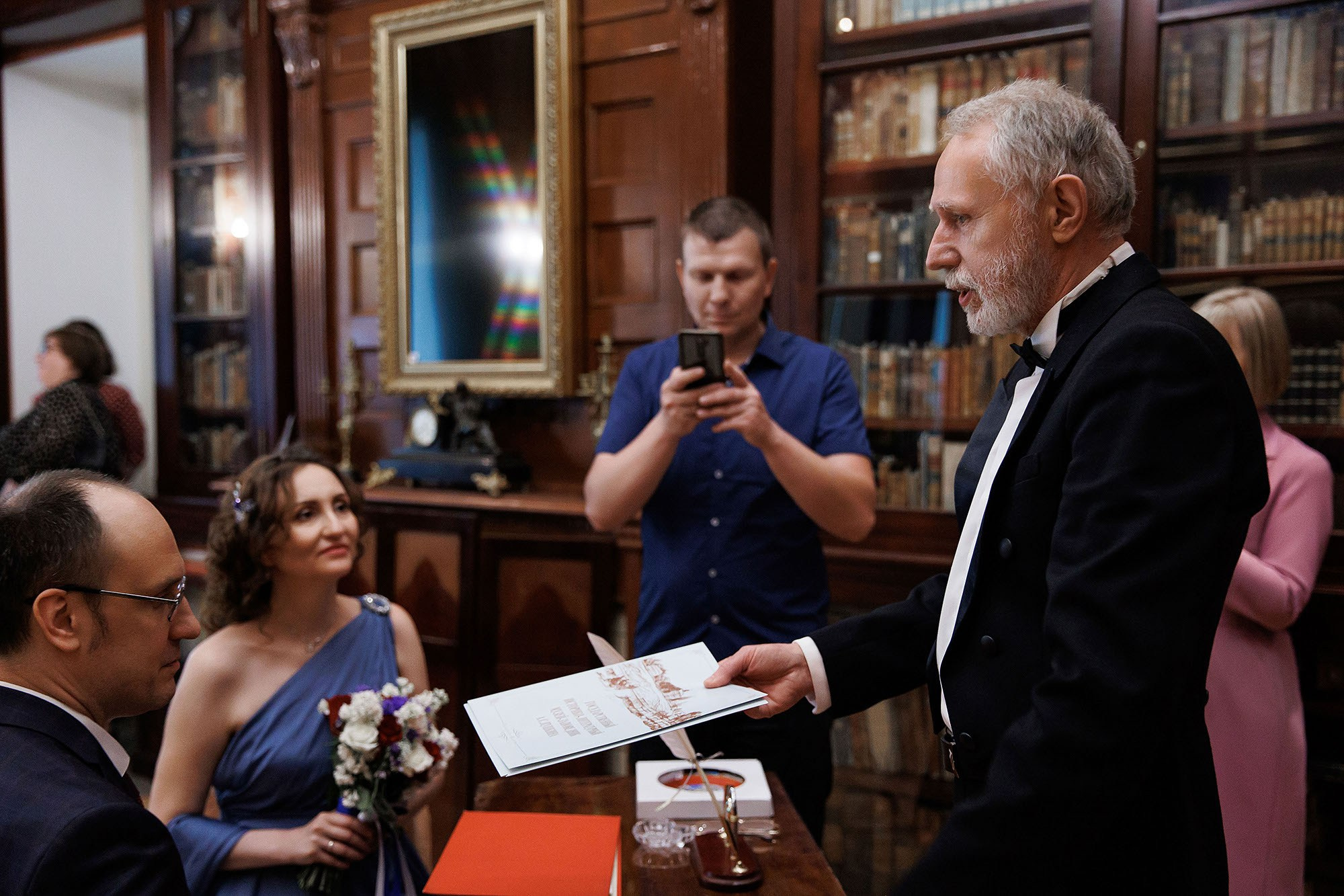 Регистрация в ЗАГСе и выездная. Свадебная съемка. Фотограф в Москве Валерий Боцман