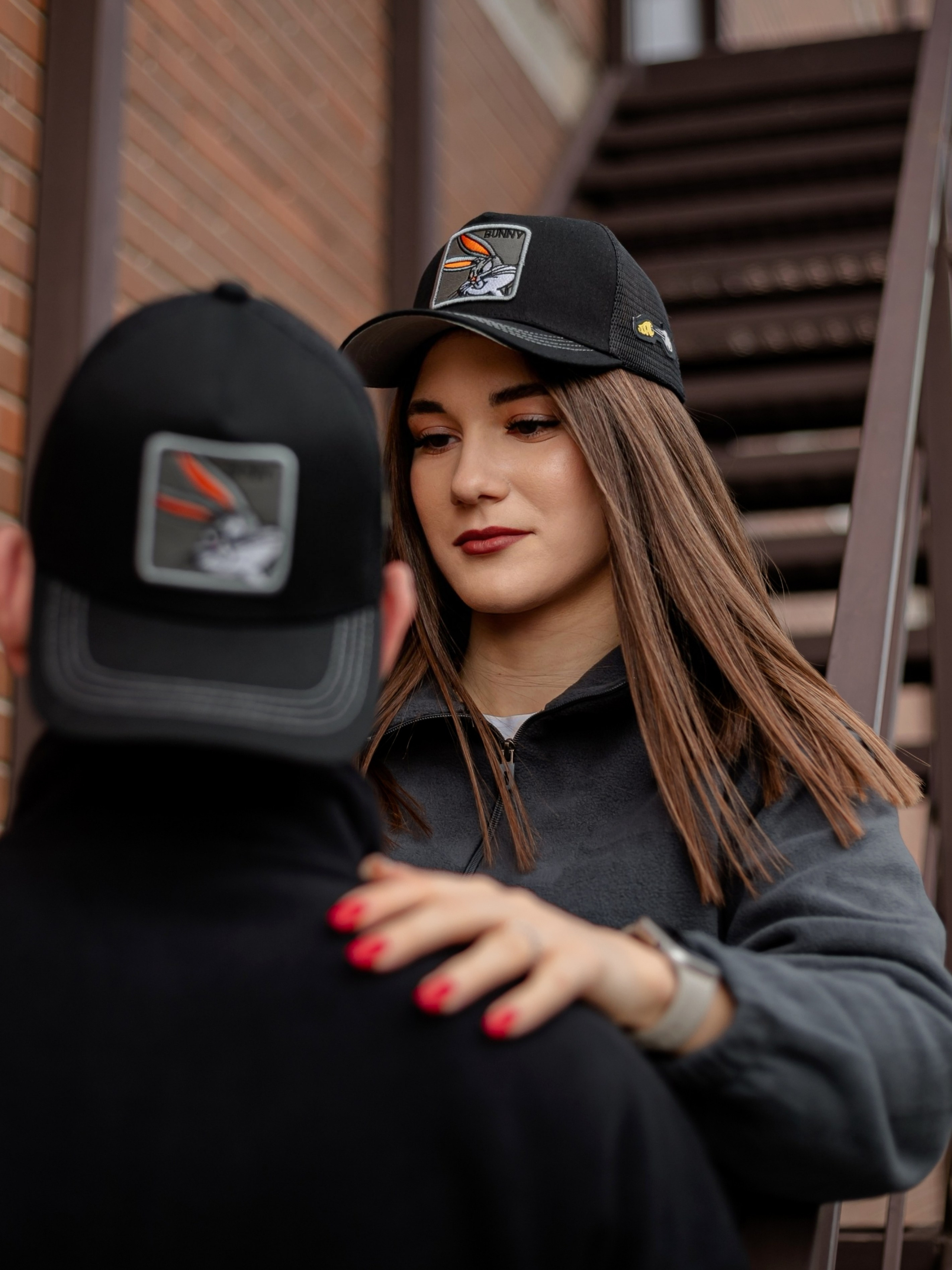 Бейсболки на моделях. Фотограф Неверова Катерина