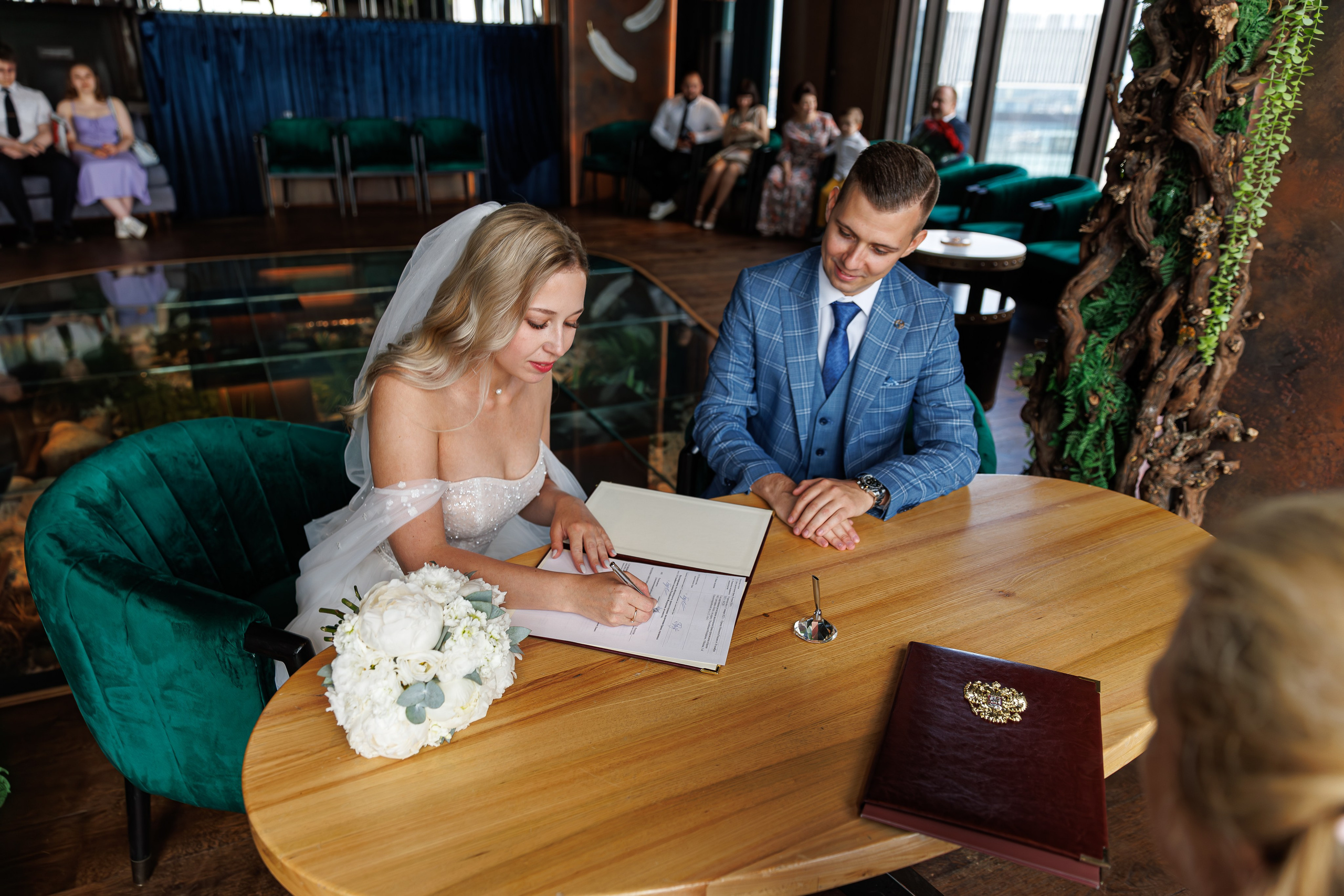 Свадьба в Москва сити и в ресторане Republic Hall. Свадебный фотограф Москва и МО Сергей Киржаев