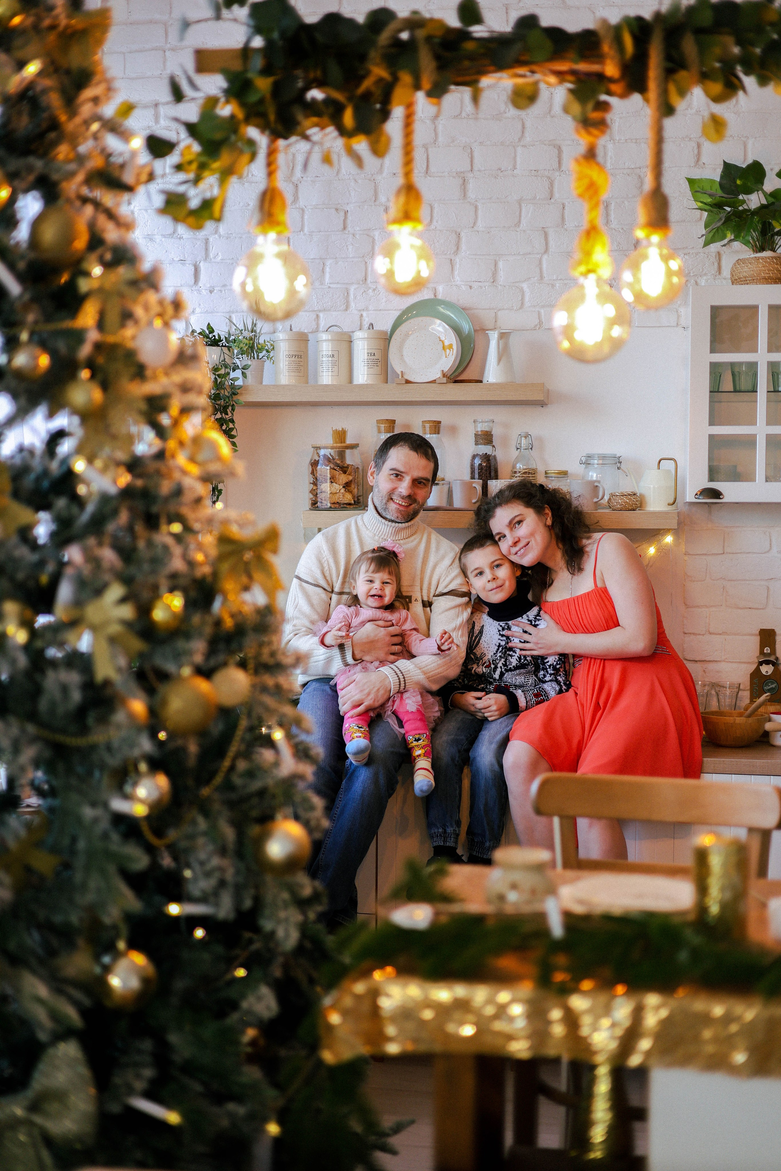 Новогодняя история «Нелля и ее семья». Фотограф в Москве Анастасия Калинина