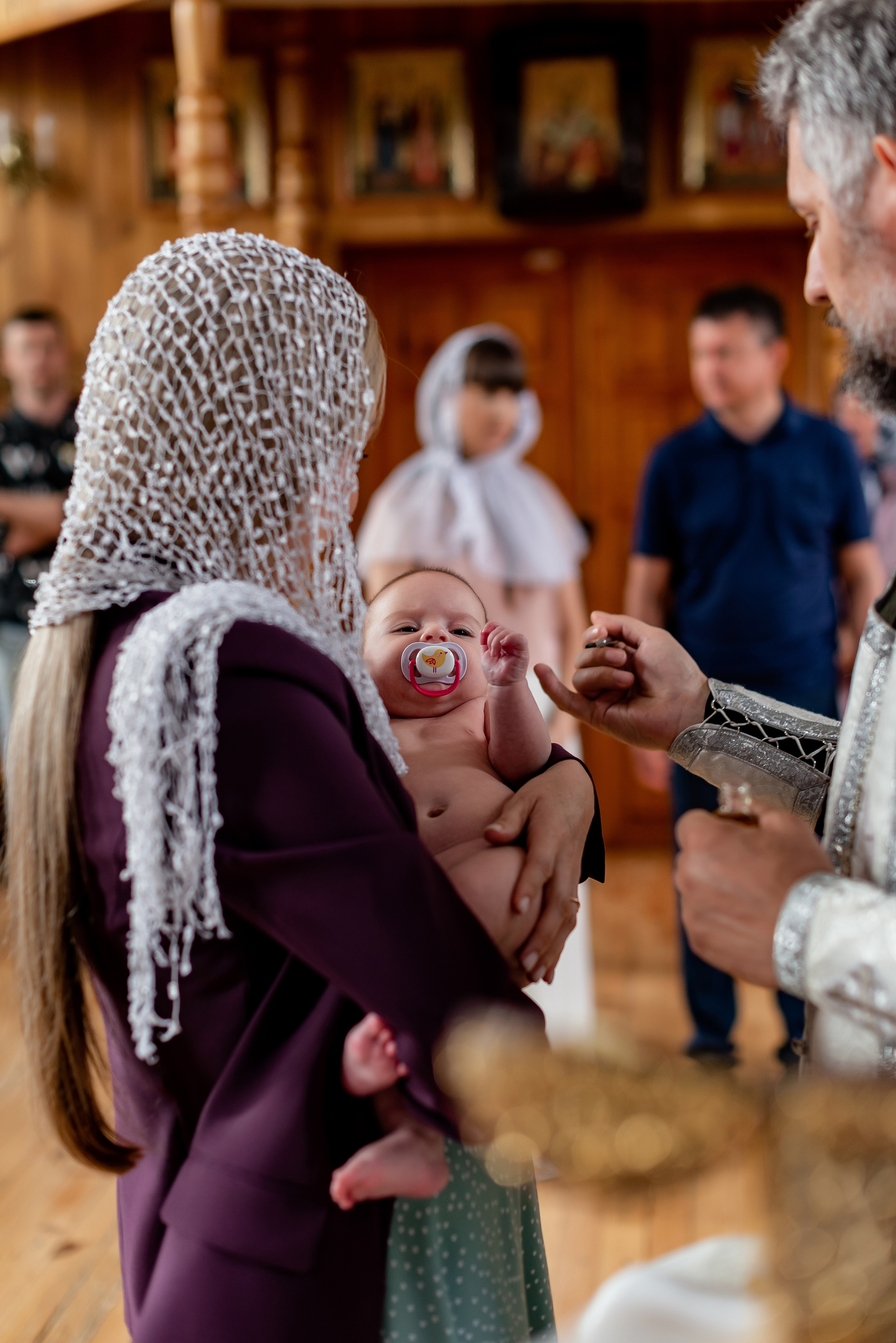 Крещение Ксении. Фотограф Татьяна Иванчикова
