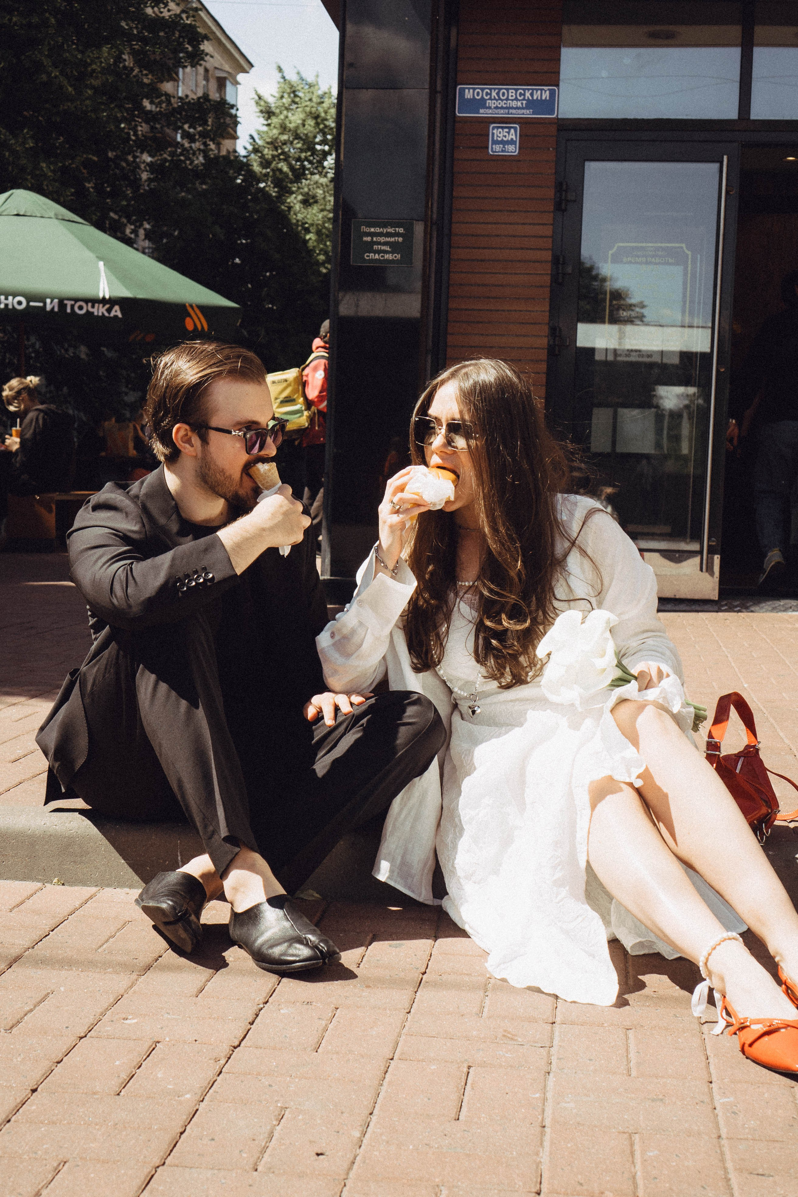СВАДЕБНАЯ СЬЕМКА В ПАРКЕ ПОБЕДЫ И ПРОГУЛКА ПО МОСКОВСКОМУ ПРОСПЕКТУ. Профессиональный фотограф, Санкт-Петербург — Виктория Богомолова