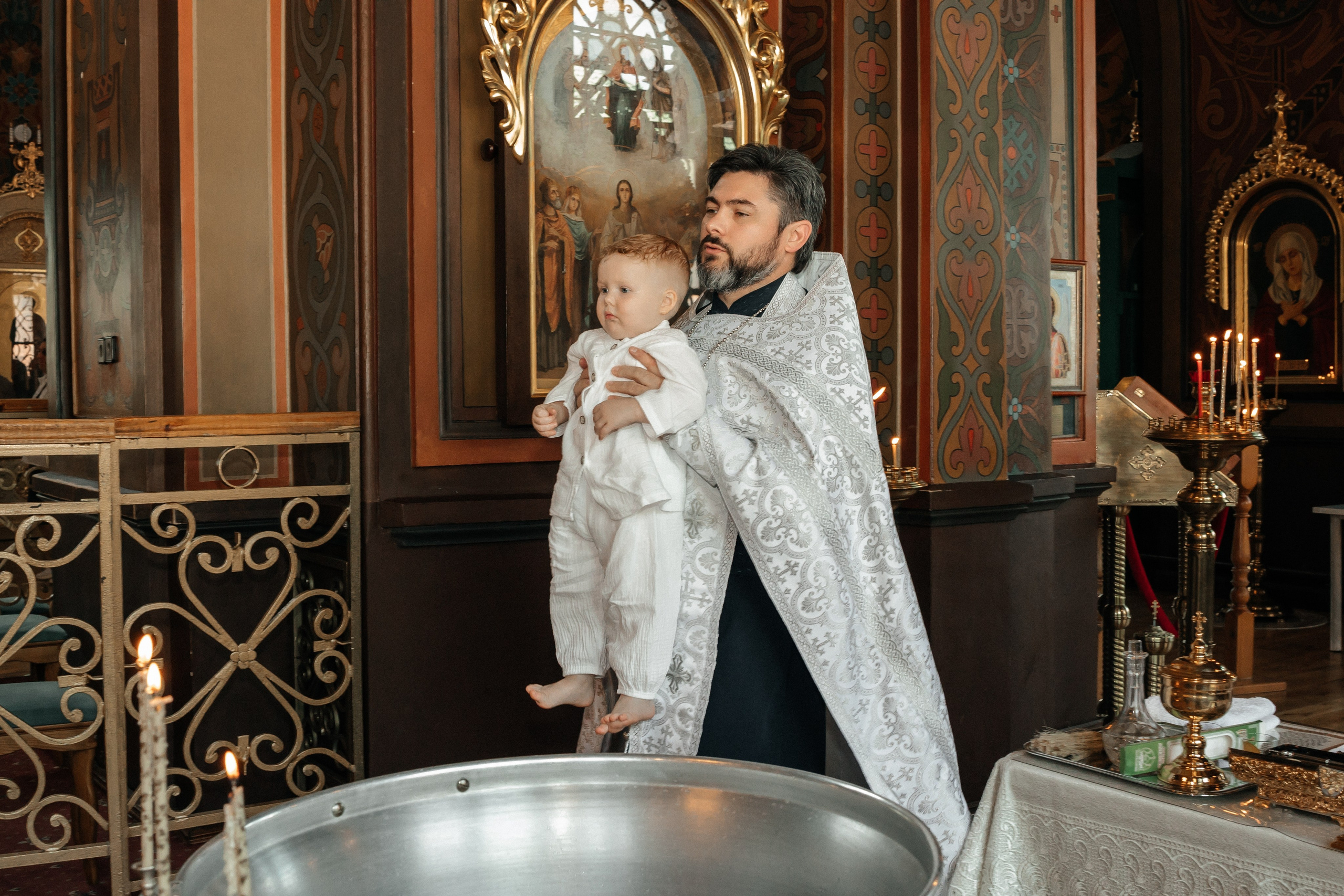 Крещение София и Сережа. Фотограф Краснодар