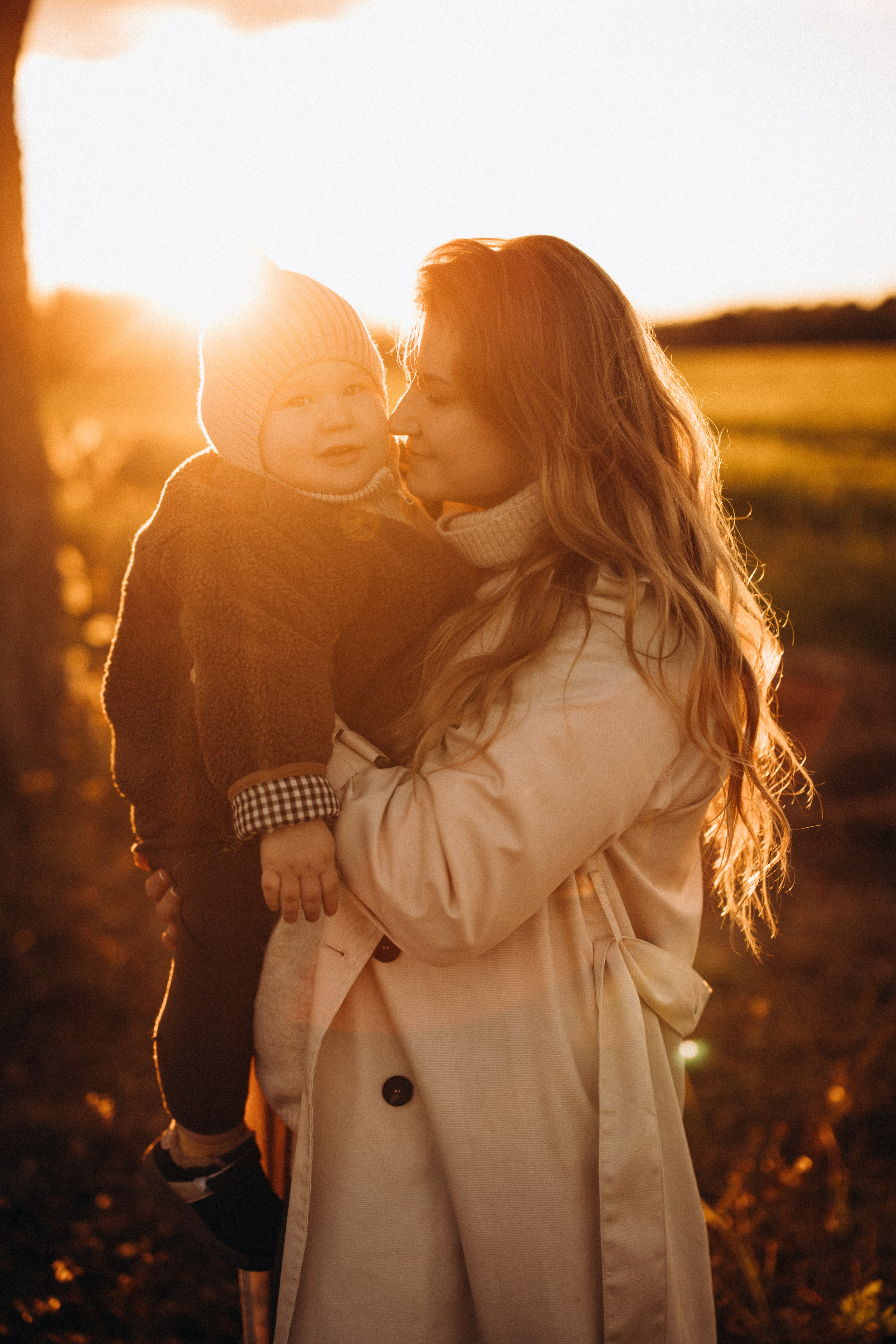 На закате. Евгения Пелипас