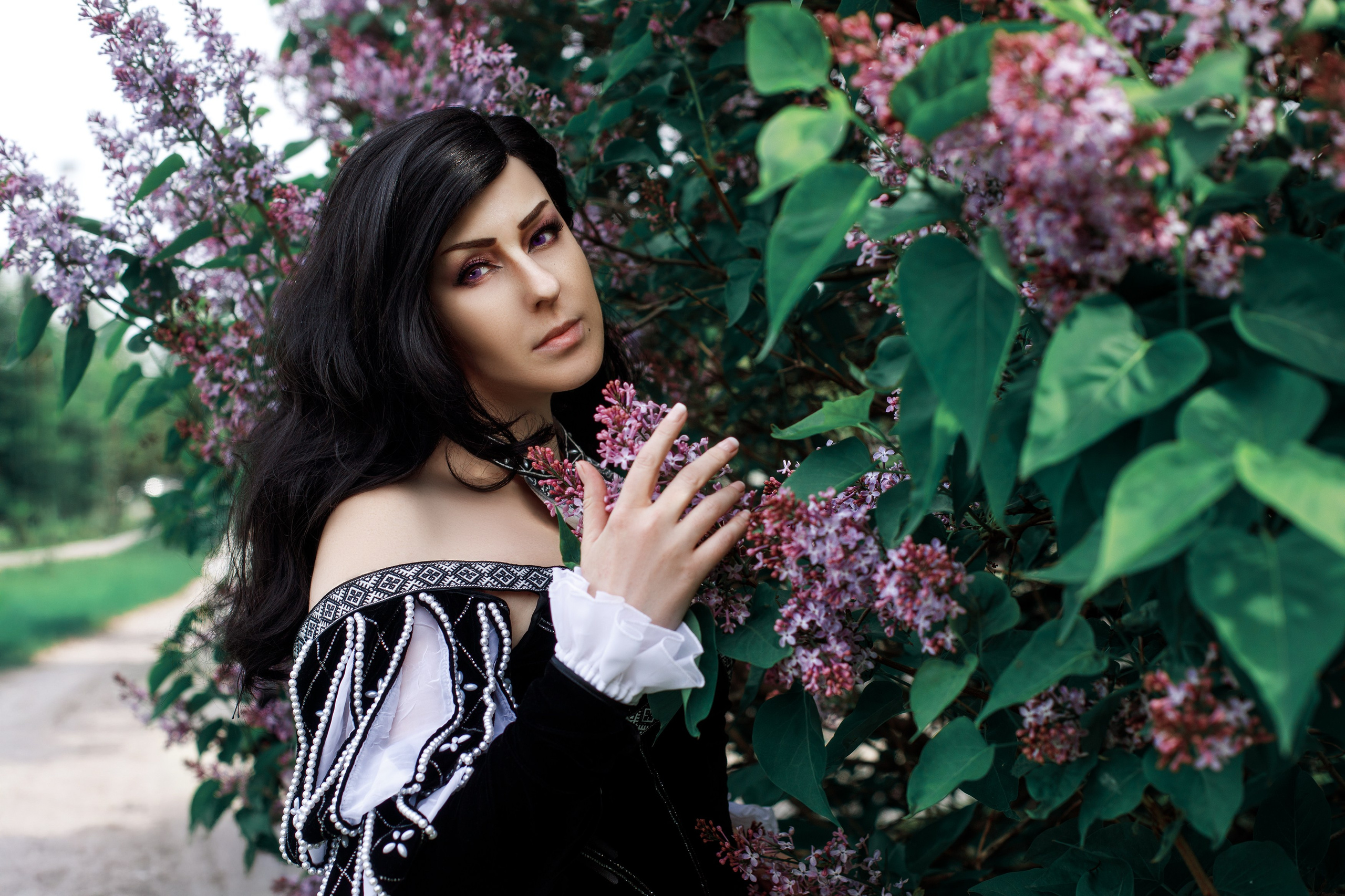 WITCHER: Yennefer. Polaroud love