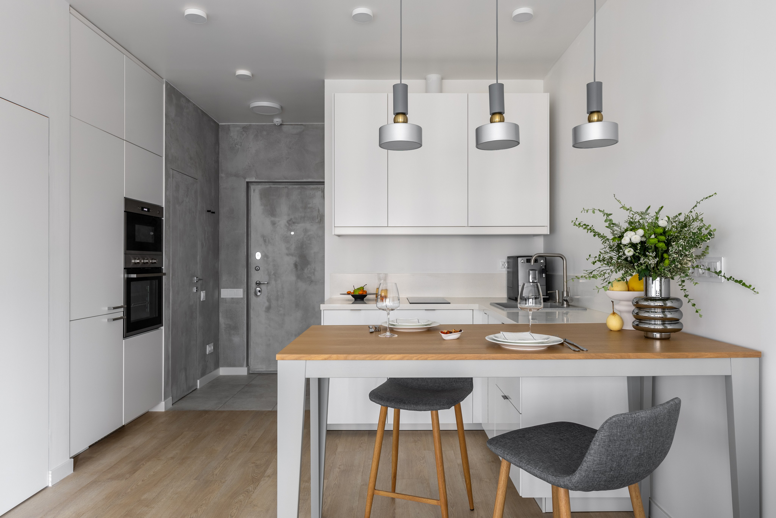 Евродвушка от дизайнера в ЖК «Савеловский Сити». Veselinskiy| Интерьерный фотограф | Москва