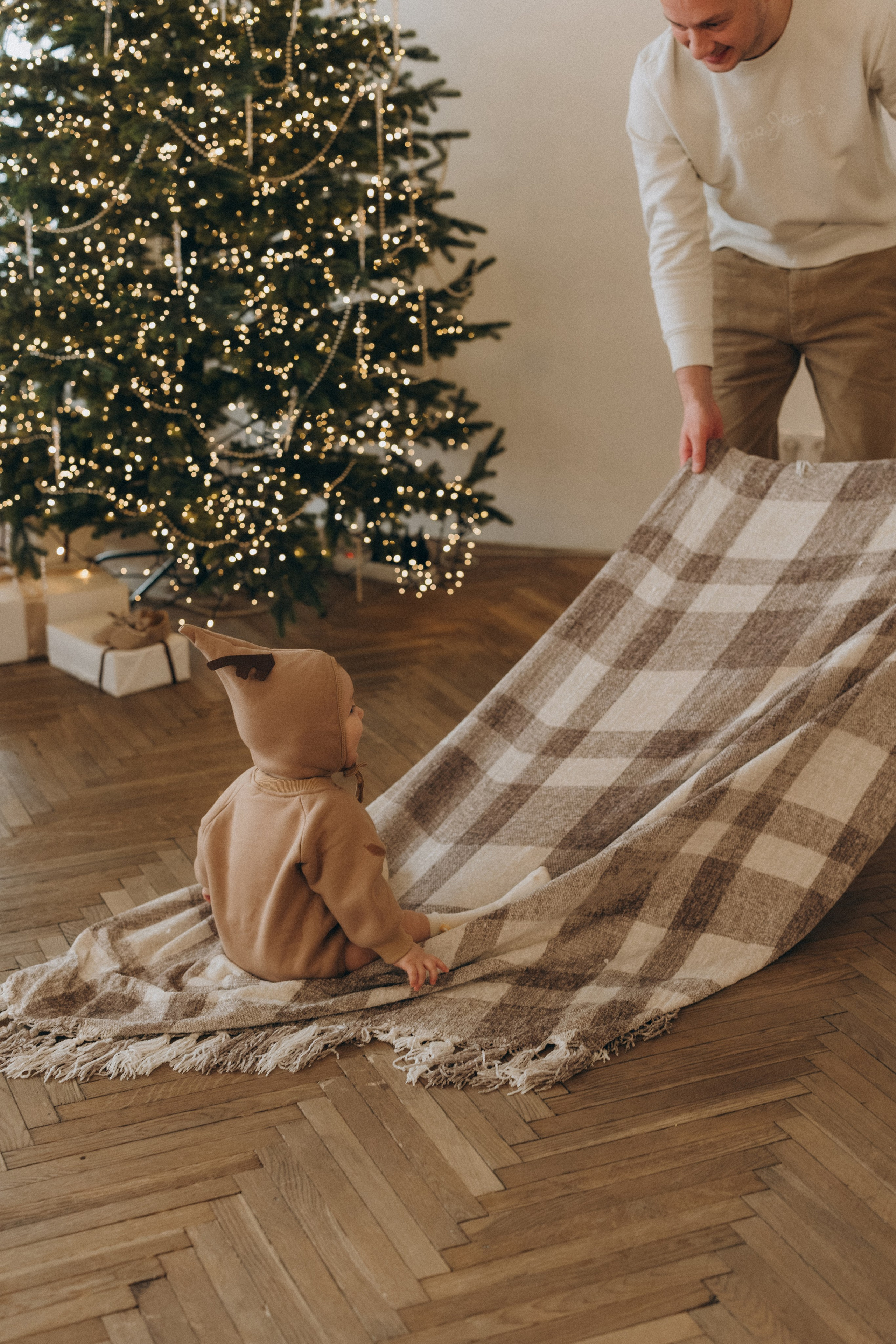 Семейная новогодняя фотосессия. Фотограф Москва Виктория-Антуанетта