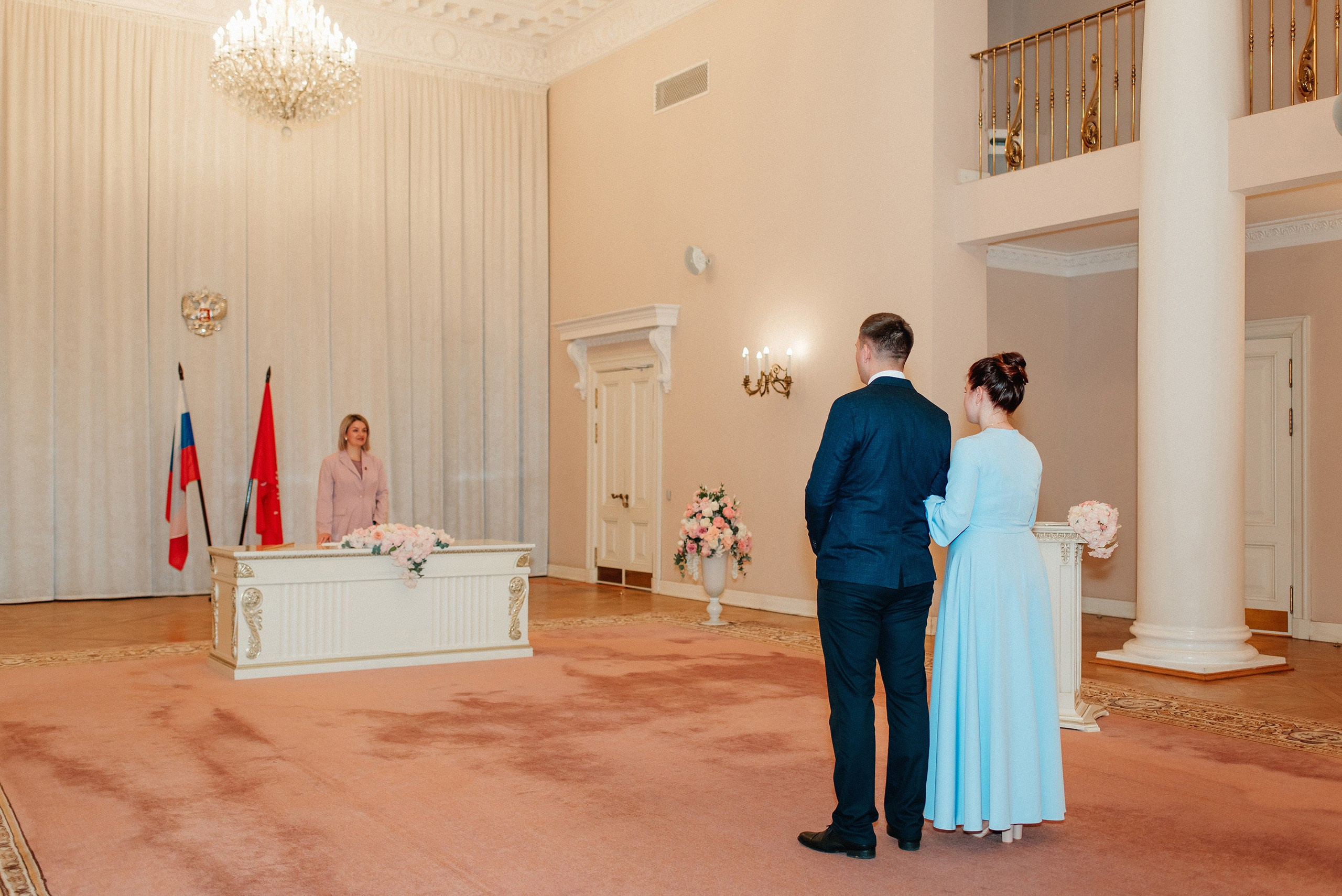 Евгения и Владислав. Регистрация в Пушкине. Семейный и Свадебный фотограф. Санкт-Петербург. Пушкин