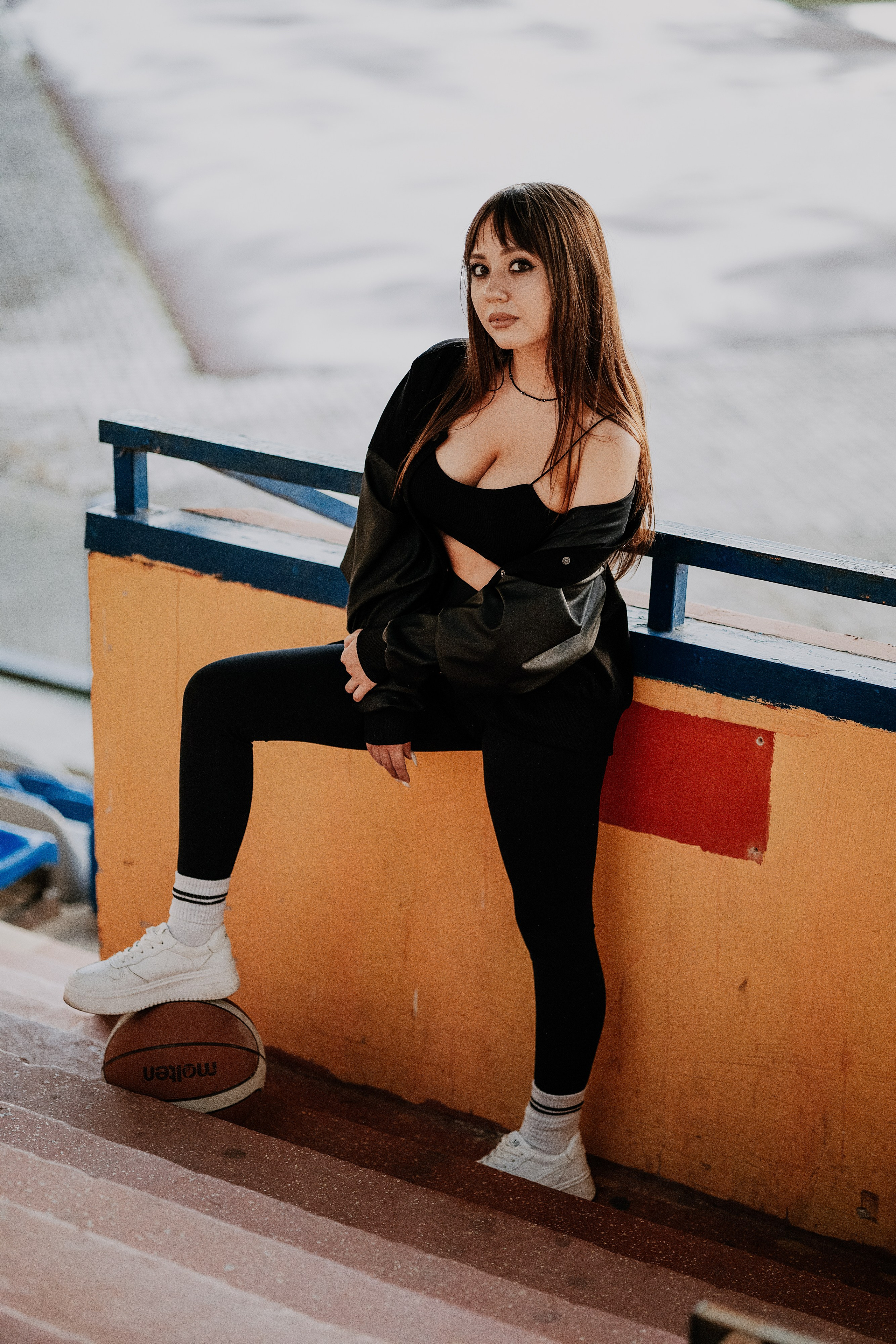 Спортивная индивидуальная съемка для Екатерины. Выпускные альбомы в Серпухове