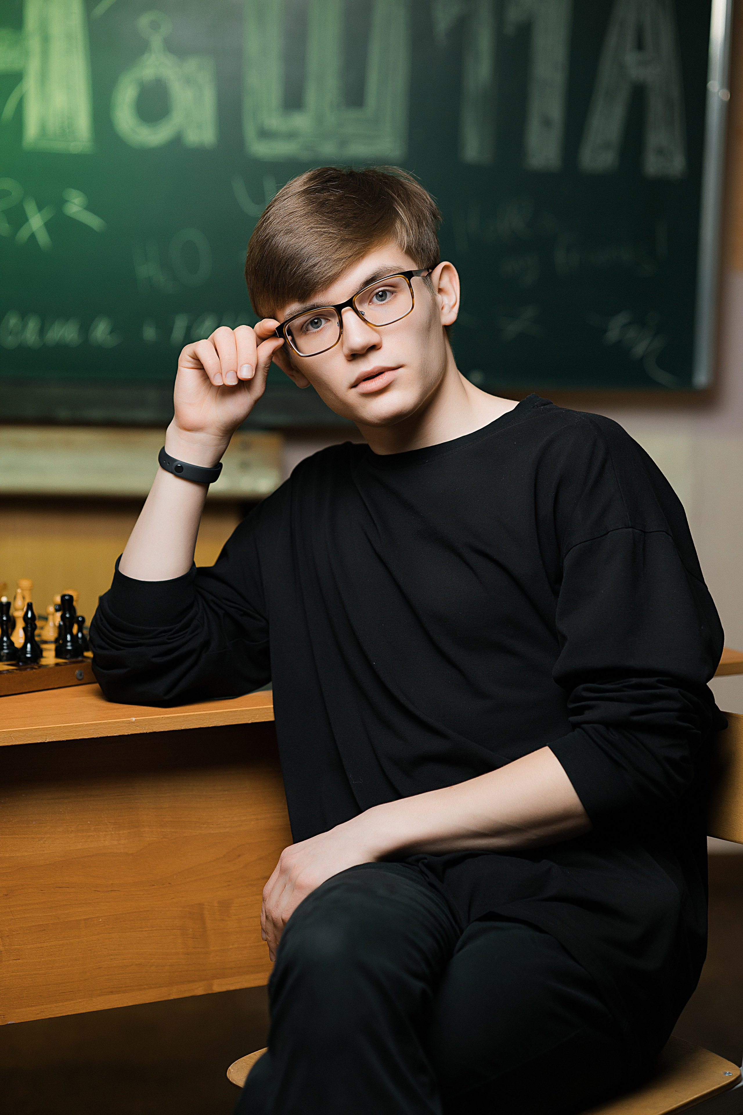 Портрет выпускника гимназии Пущино в школе.