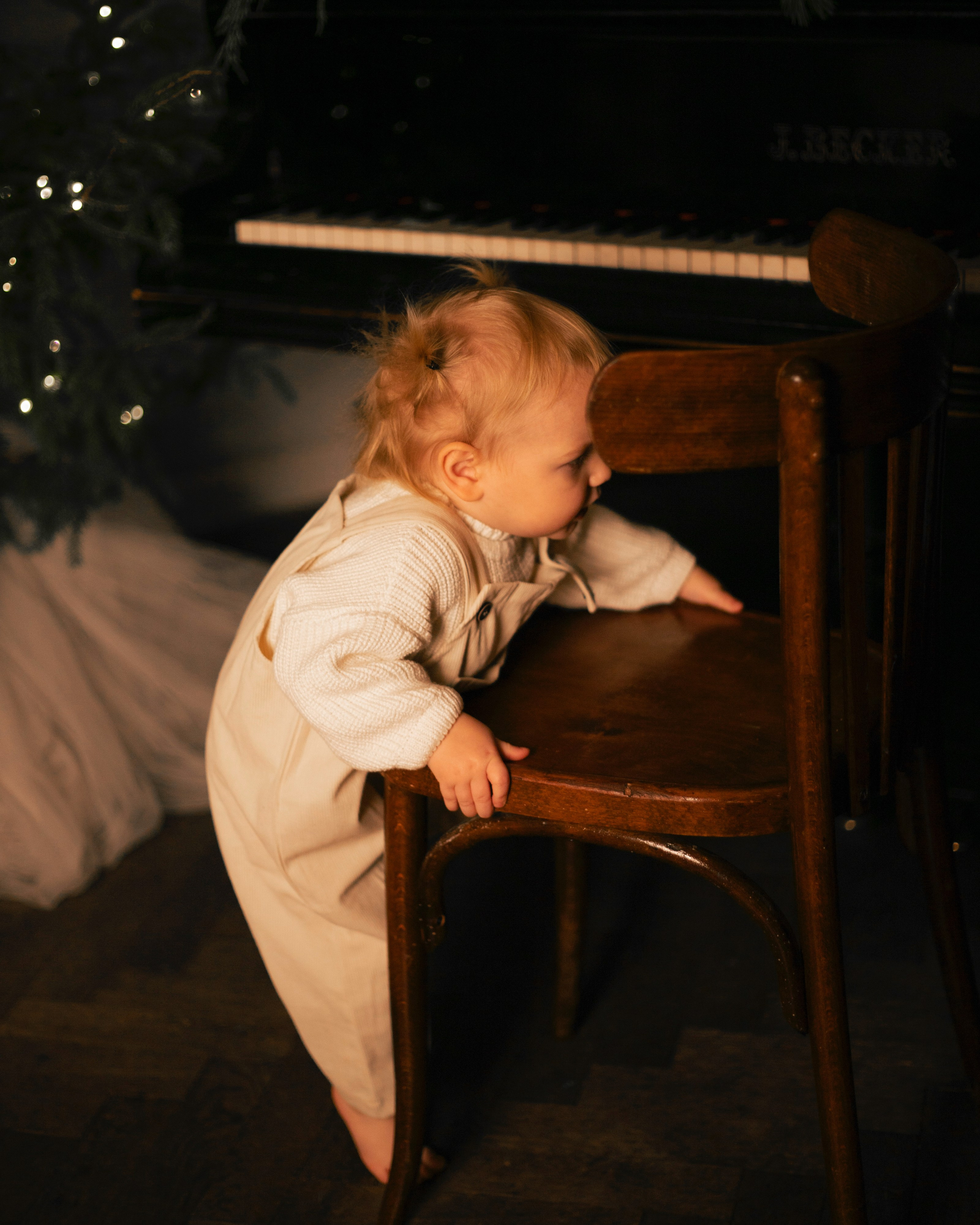 Новогодняя съёмка в фотостудии