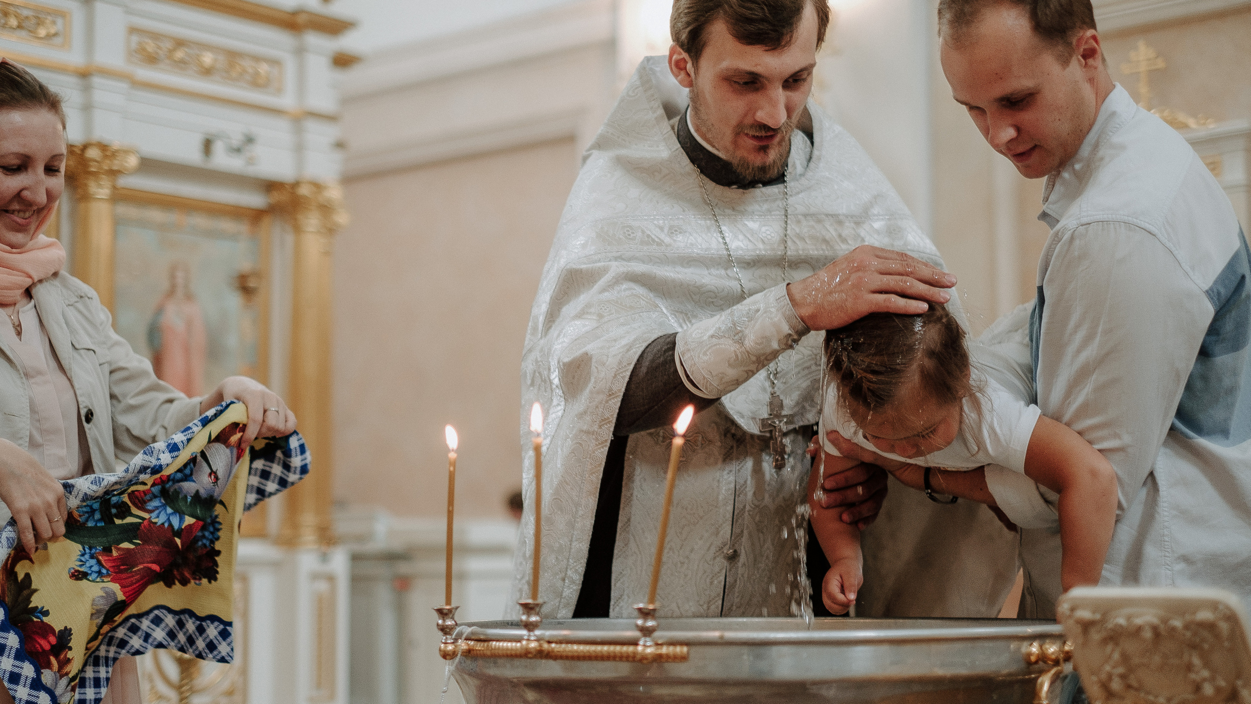 Крещение Эмилии. Фотограф Мария Хлебникова Санкт-Петербург Москва