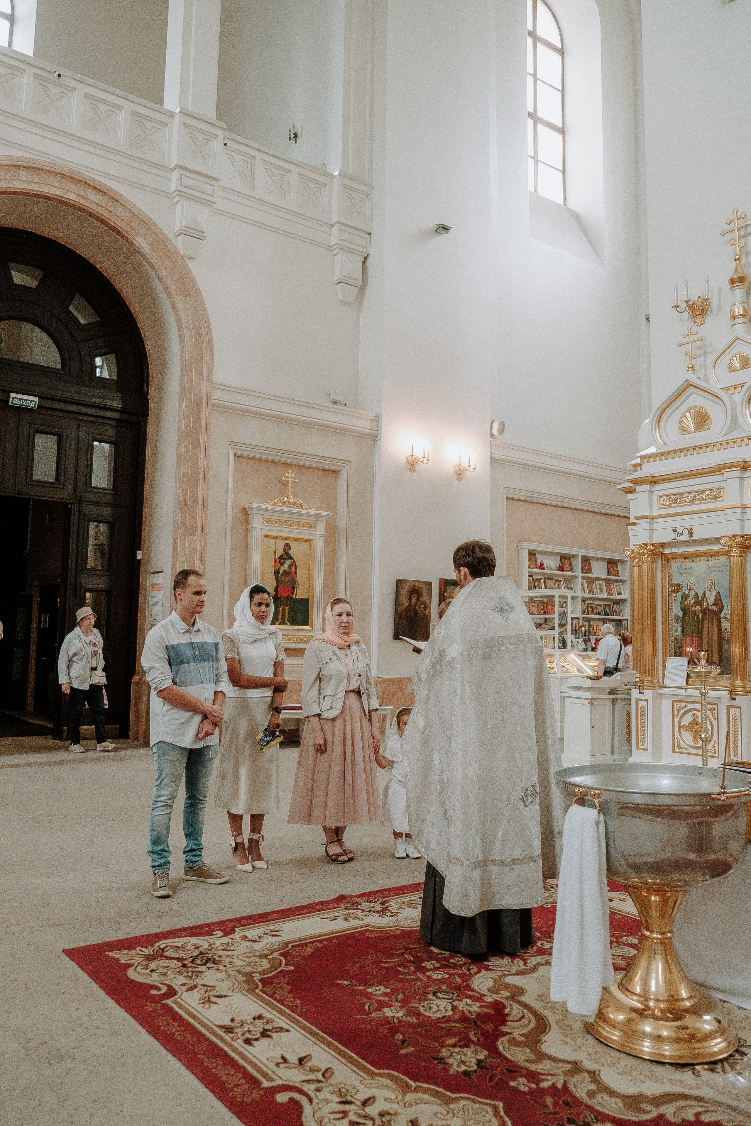 Крещение Эмилии. Фотограф Мария Хлебникова Санкт-Петербург Москва