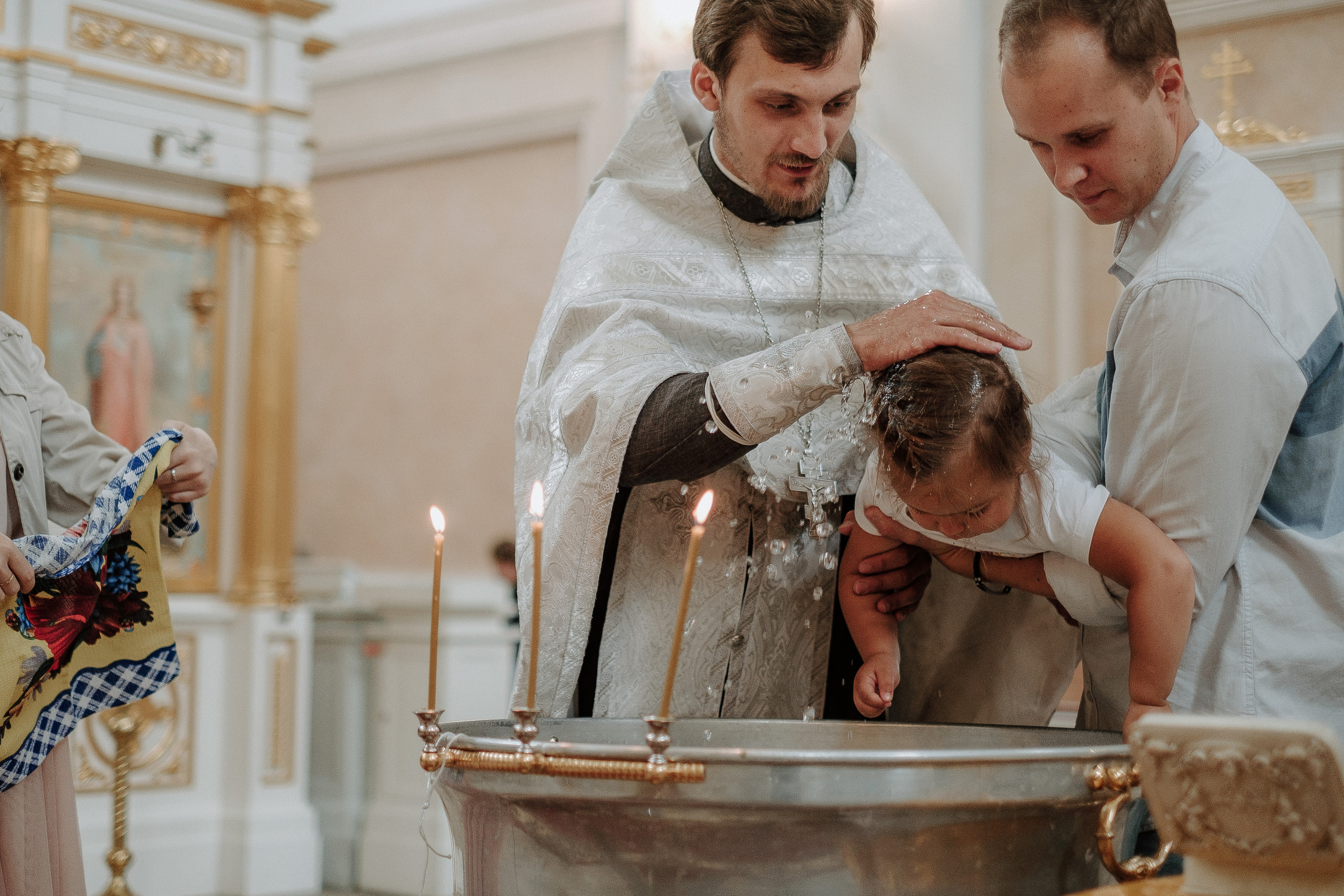 Крещение Эмилии. Фотограф Мария Хлебникова Санкт-Петербург Москва