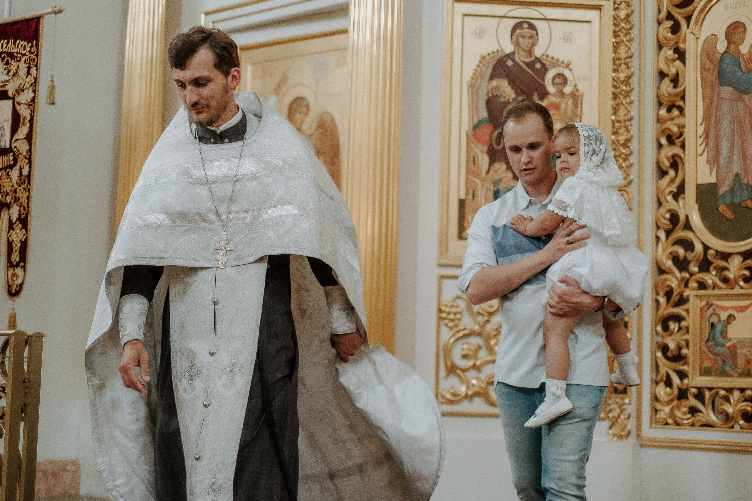 Крещение Эмилии. Фотограф Мария Хлебникова Санкт-Петербург Москва