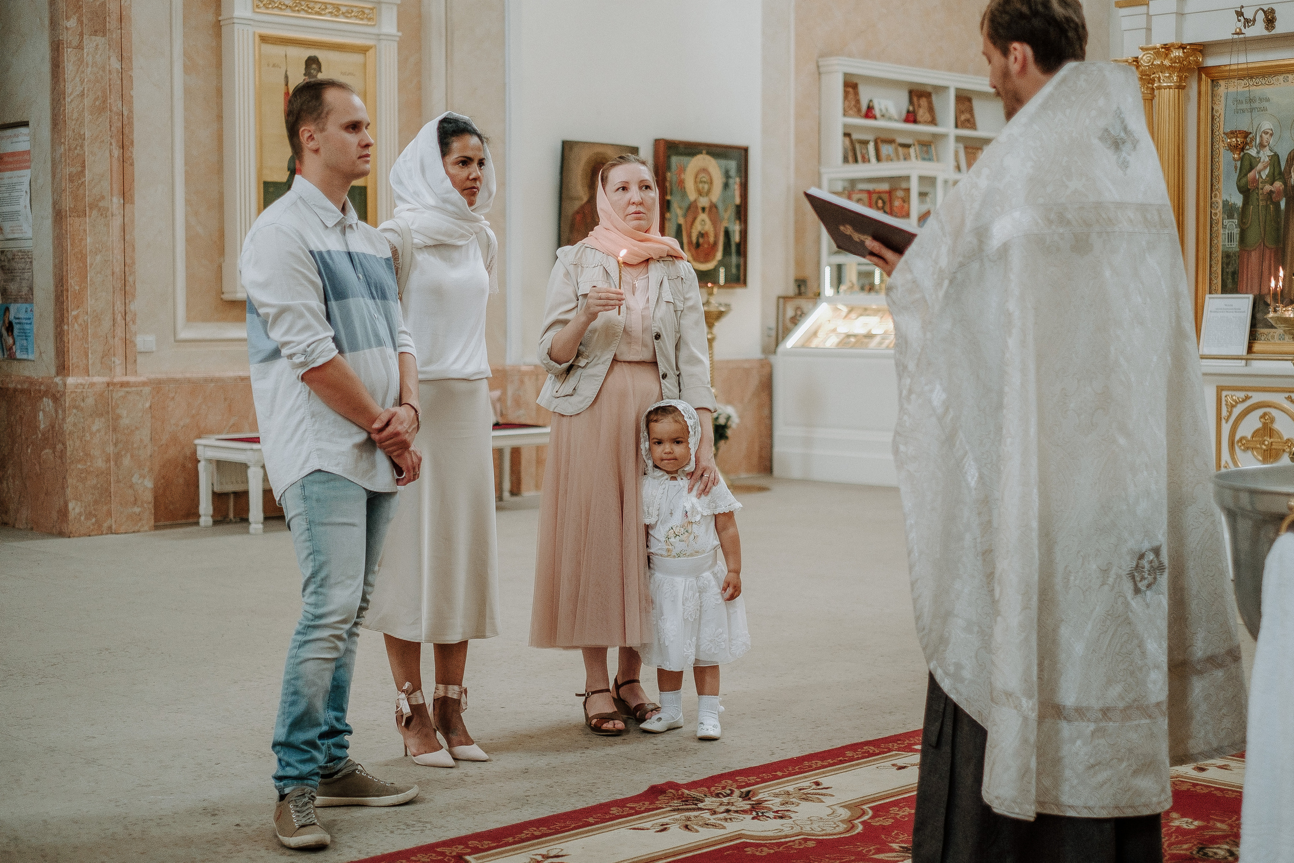 Крещение Эмилии. Фотограф Мария Хлебникова Санкт-Петербург Москва