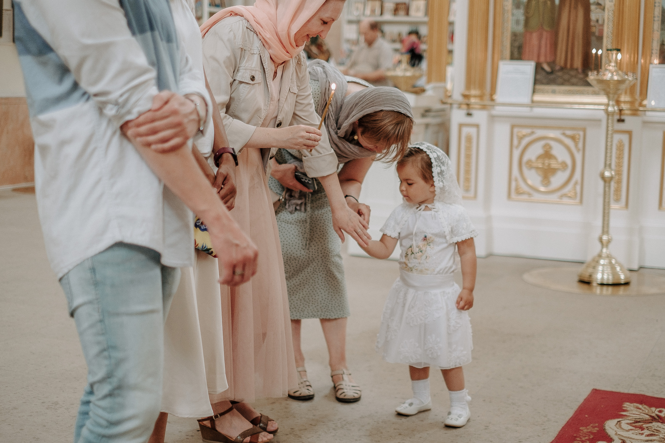 Крещение Эмилии. Фотограф Мария Хлебникова Санкт-Петербург Москва