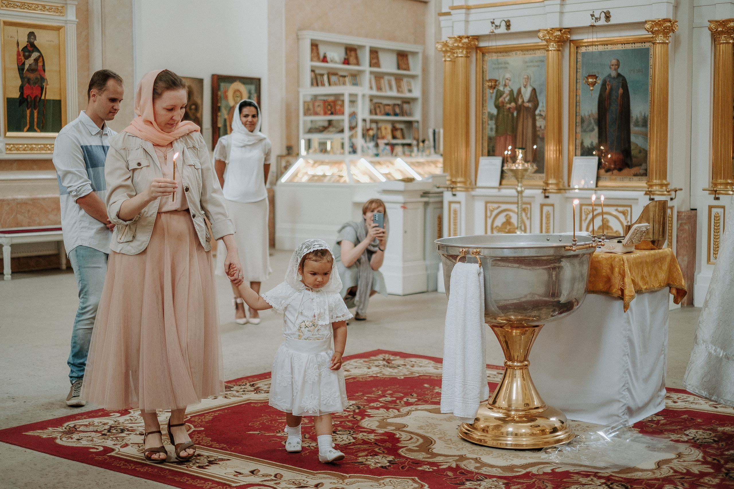 Крещение Эмилии. Фотограф Мария Хлебникова Санкт-Петербург Москва