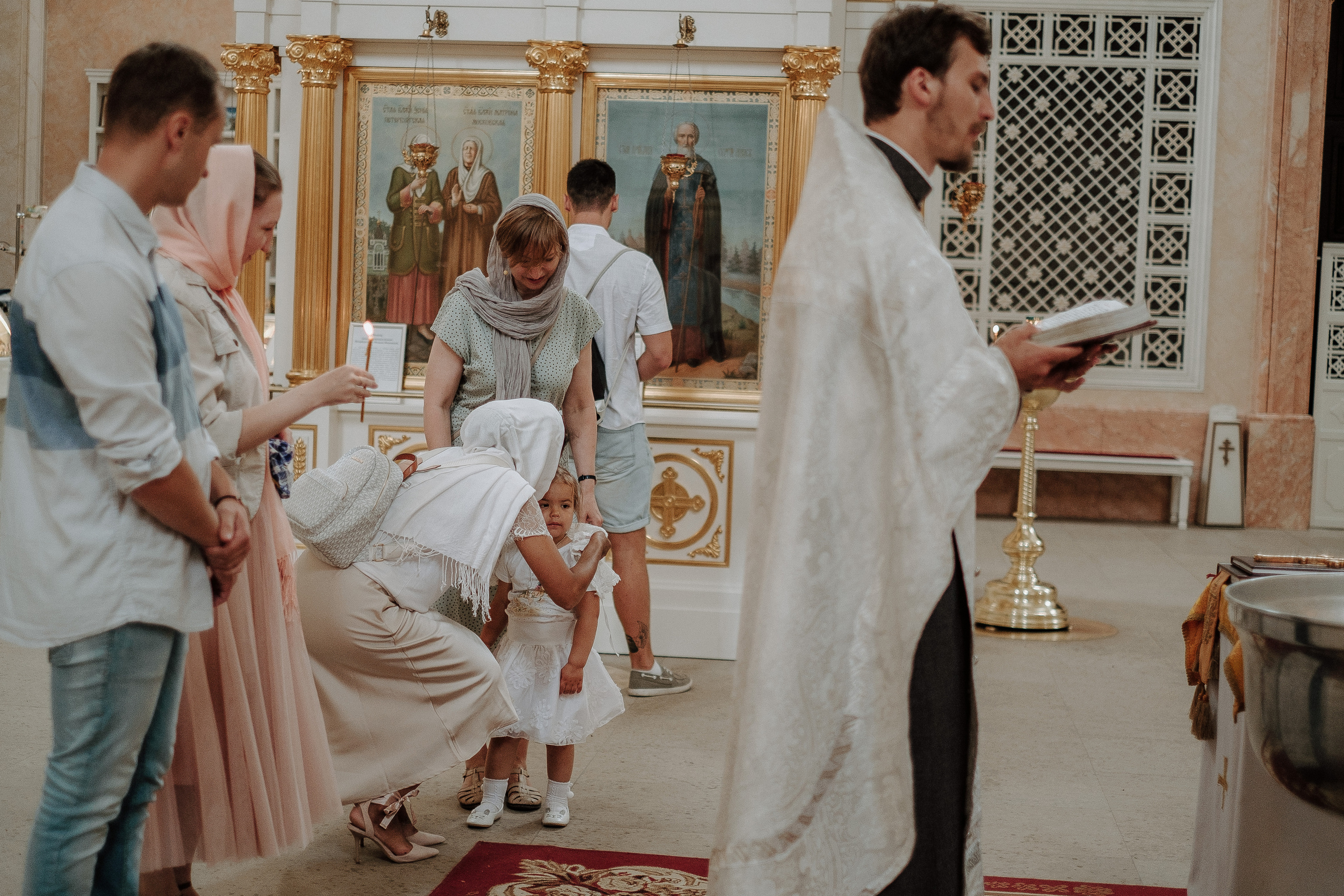 Крещение Эмилии. Фотограф Мария Хлебникова Санкт-Петербург Москва