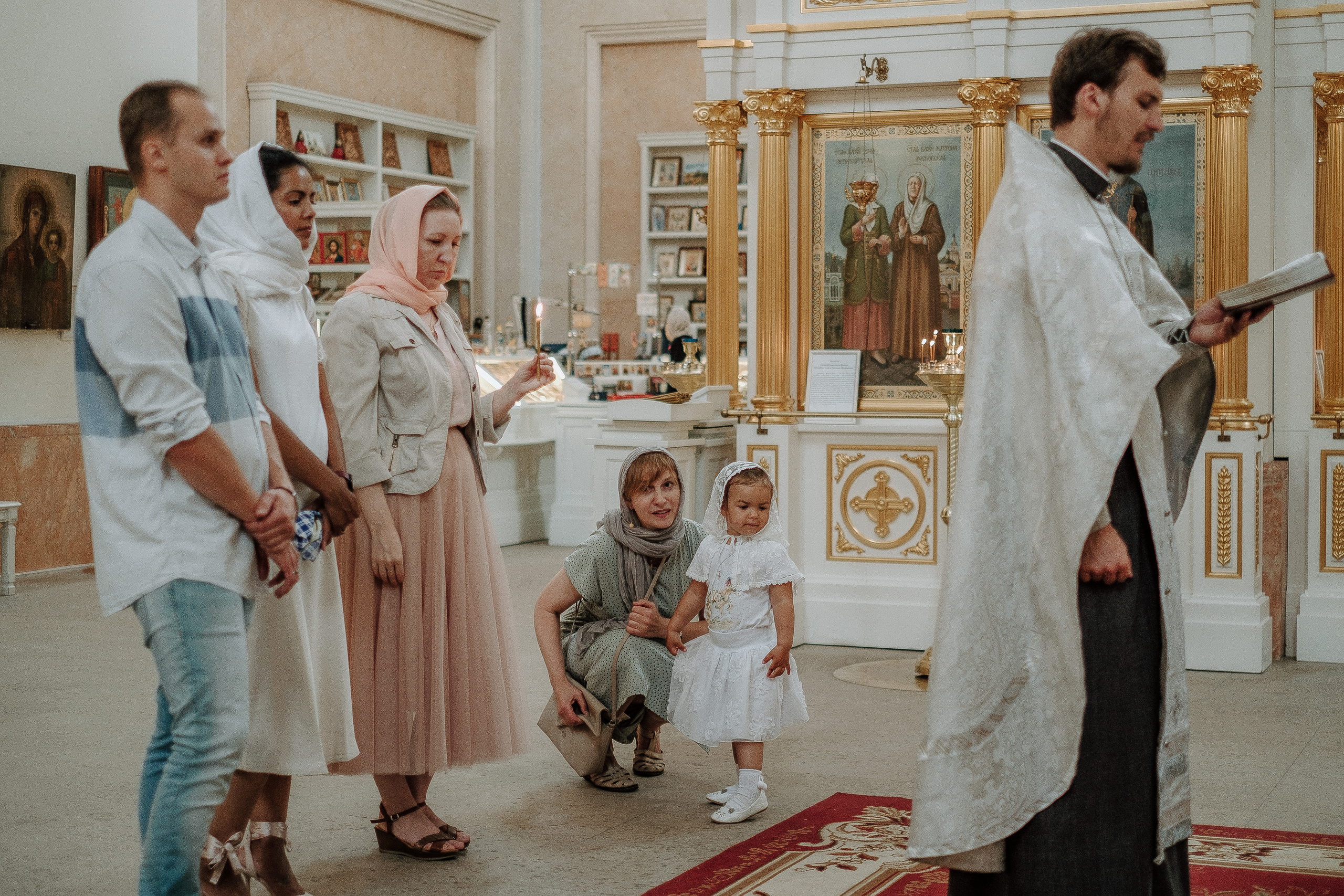 Крещение Эмилии. Фотограф Мария Хлебникова Санкт-Петербург Москва