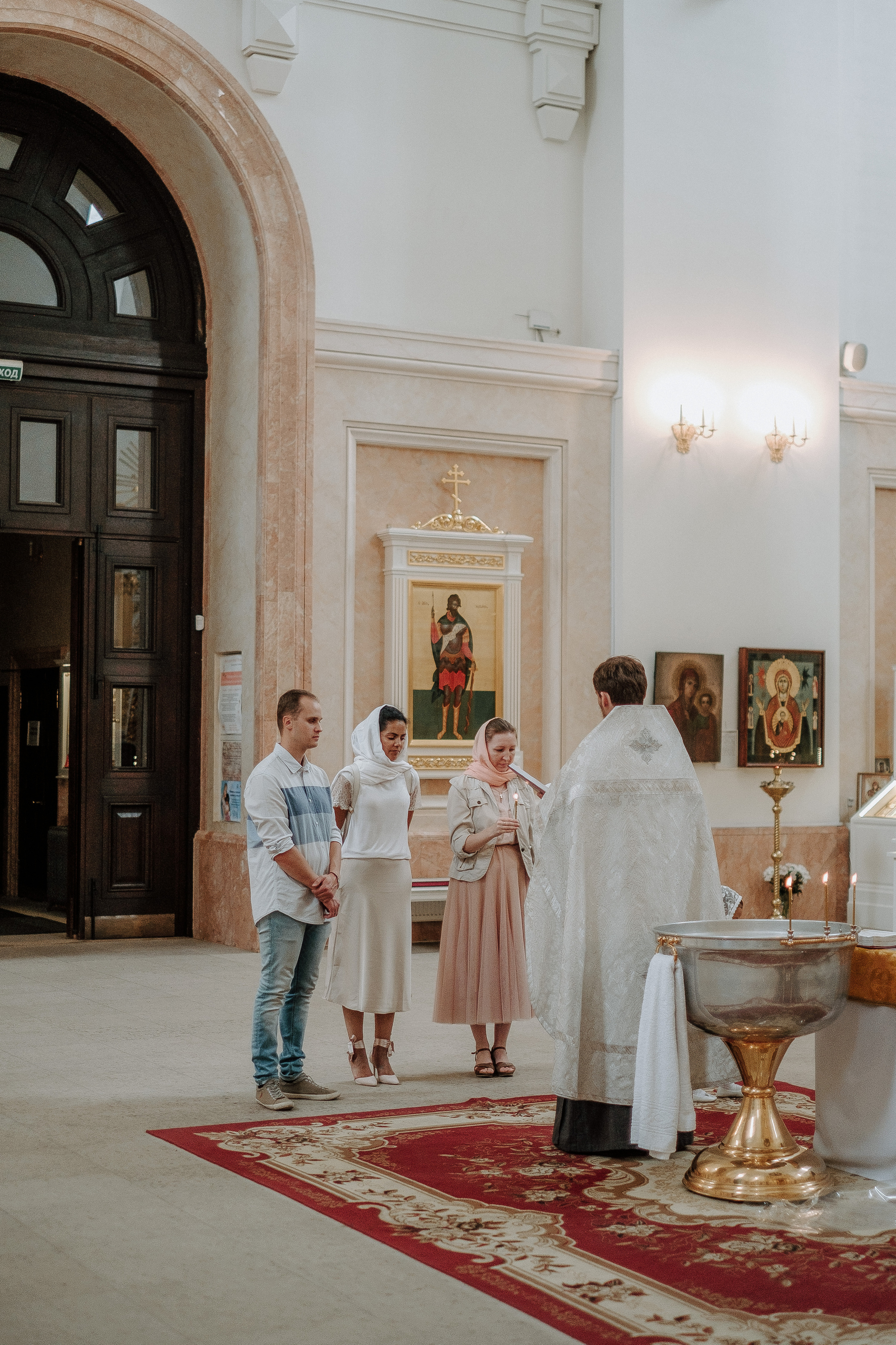 Крещение Эмилии. Фотограф Мария Хлебникова Санкт-Петербург Москва