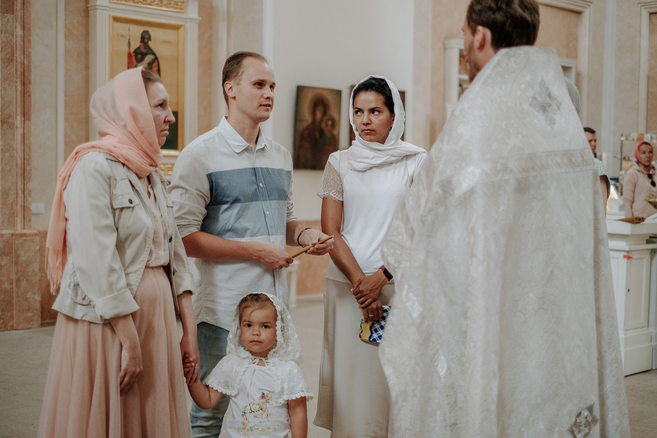 Крещение Эмилии. Фотограф Мария Хлебникова Санкт-Петербург Москва