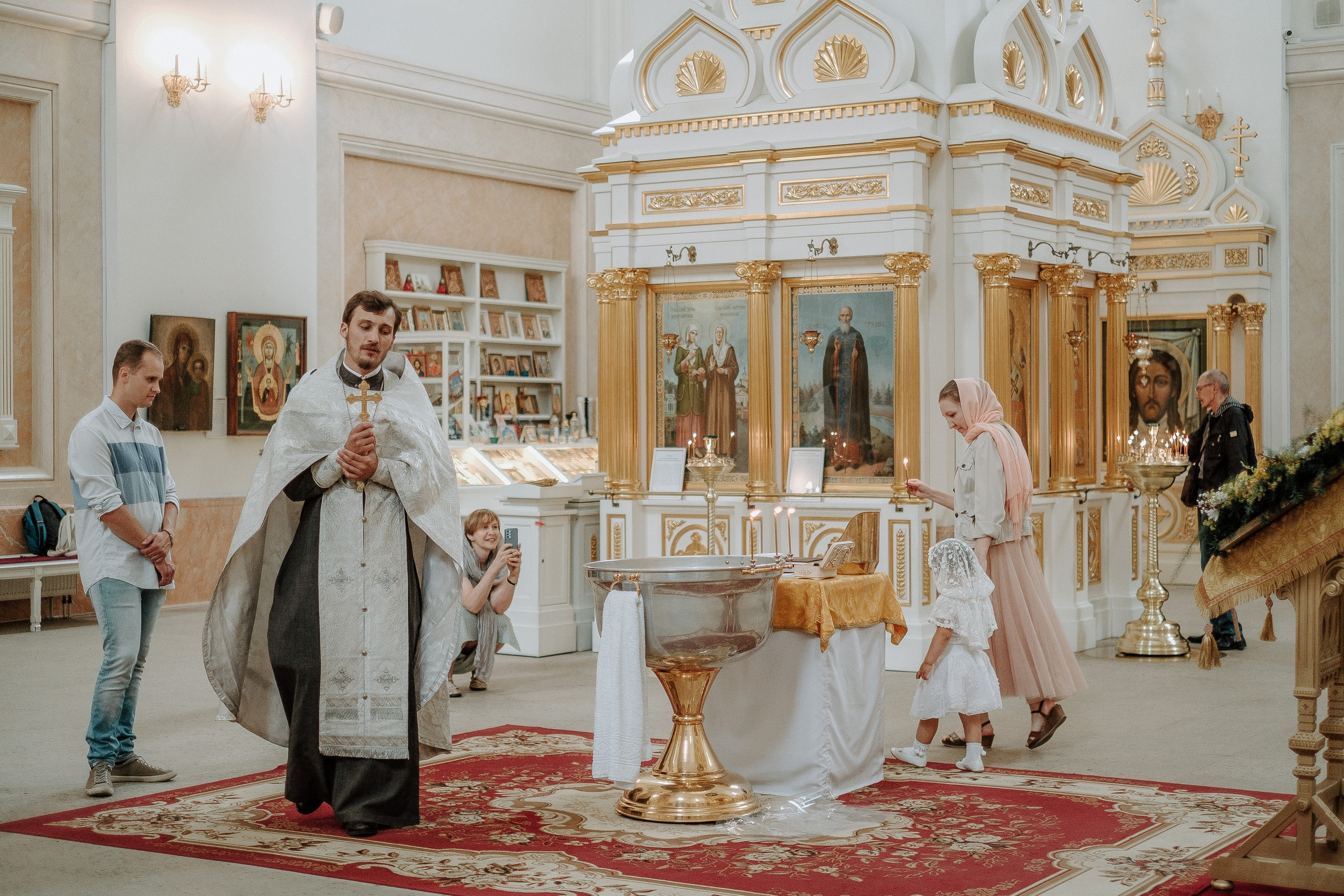 Крещение Эмилии. Фотограф Мария Хлебникова Санкт-Петербург Москва