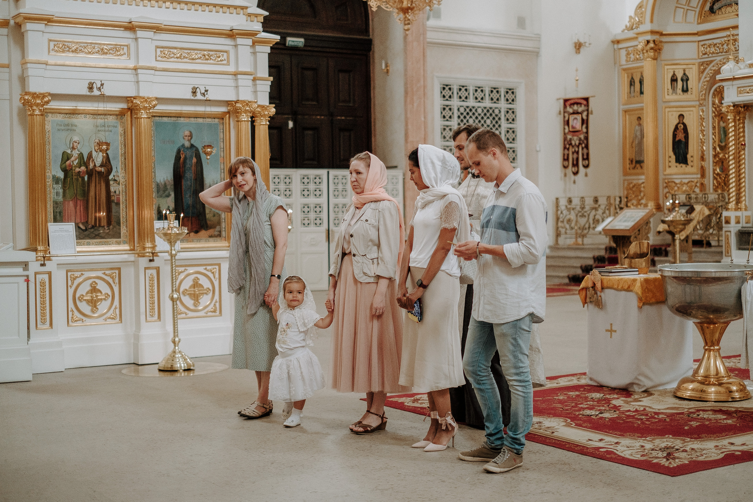 Крещение Эмилии. Фотограф Мария Хлебникова Санкт-Петербург Москва