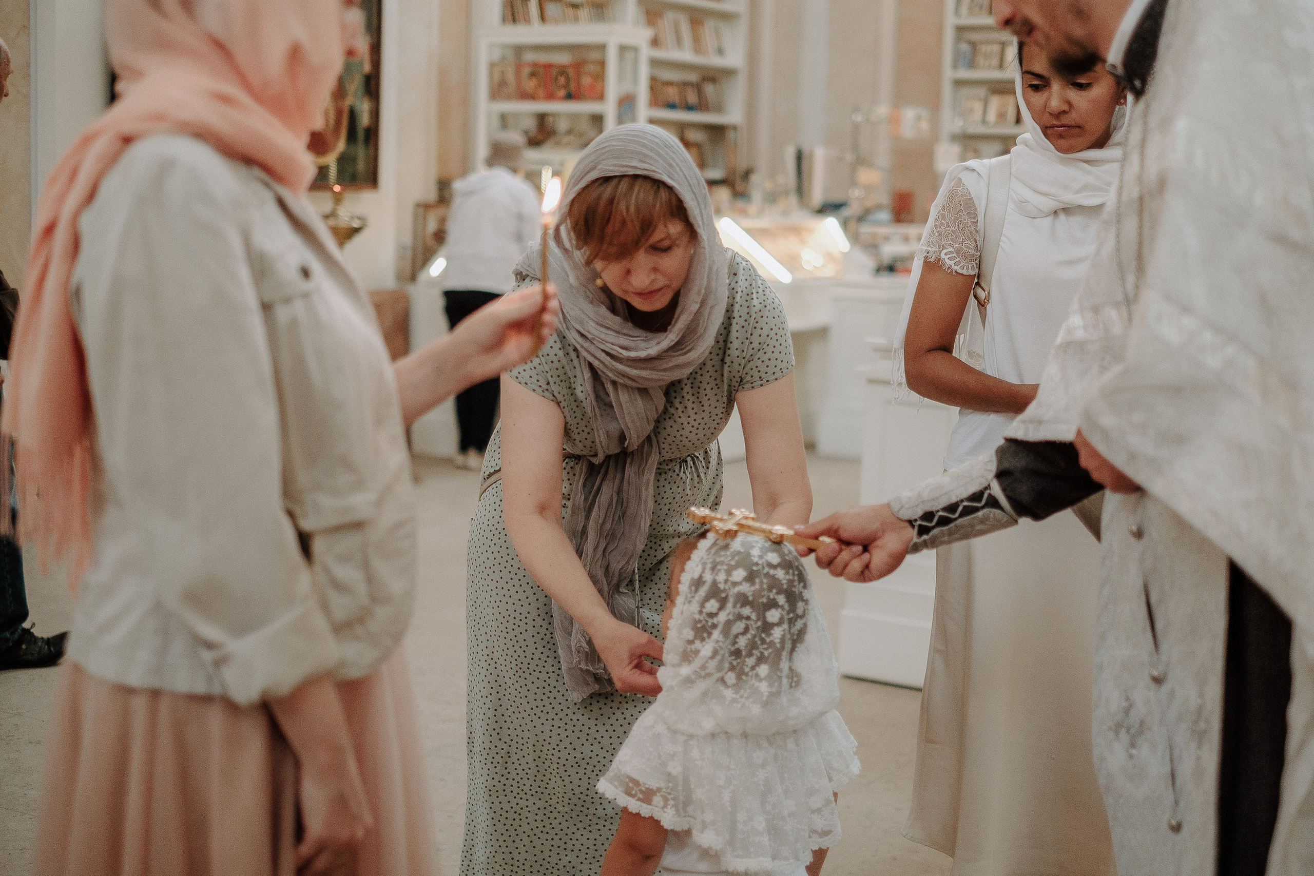 Крещение Эмилии. Фотограф Мария Хлебникова Санкт-Петербург Москва