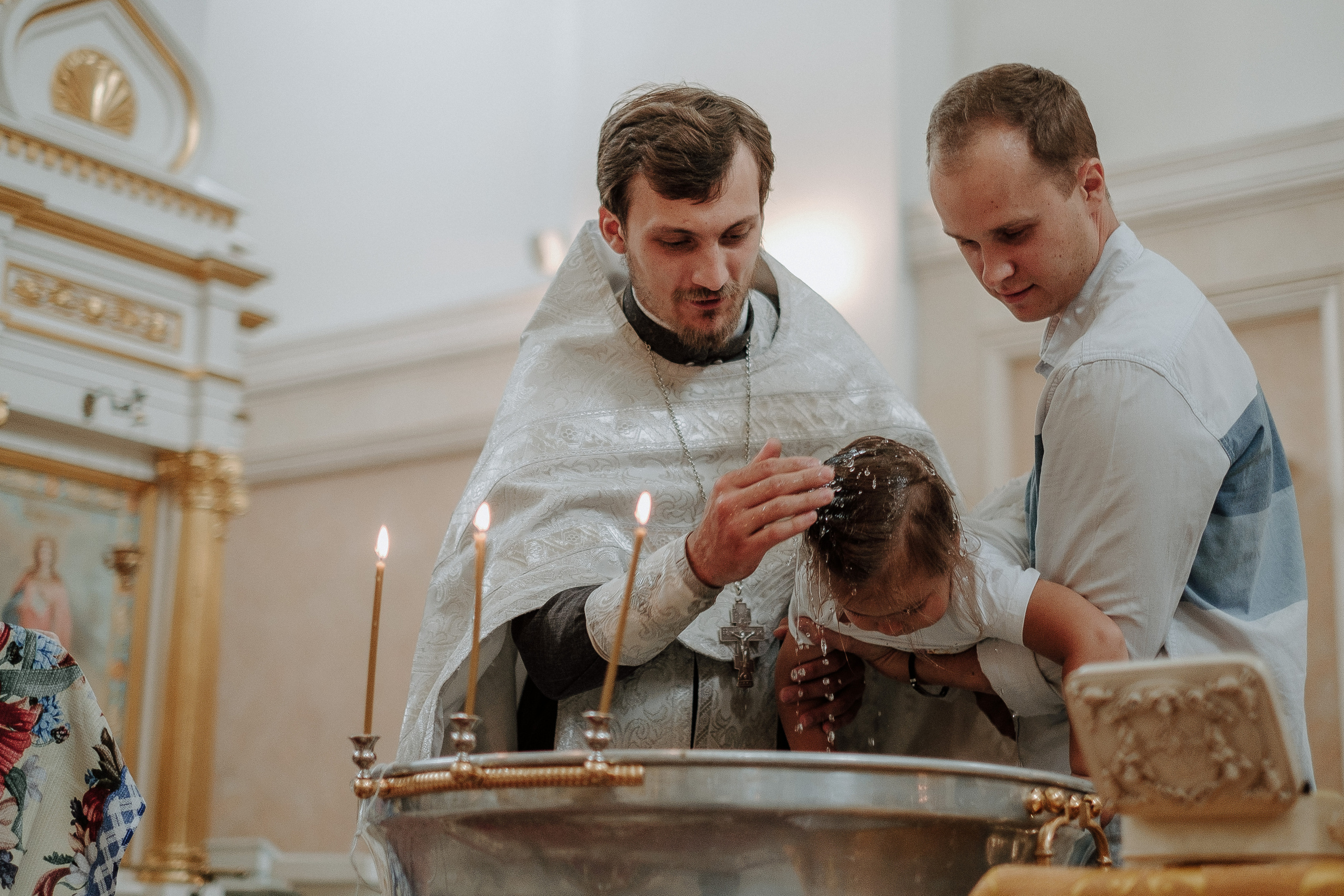 Крещение Эмилии. Фотограф Мария Хлебникова Санкт-Петербург Москва