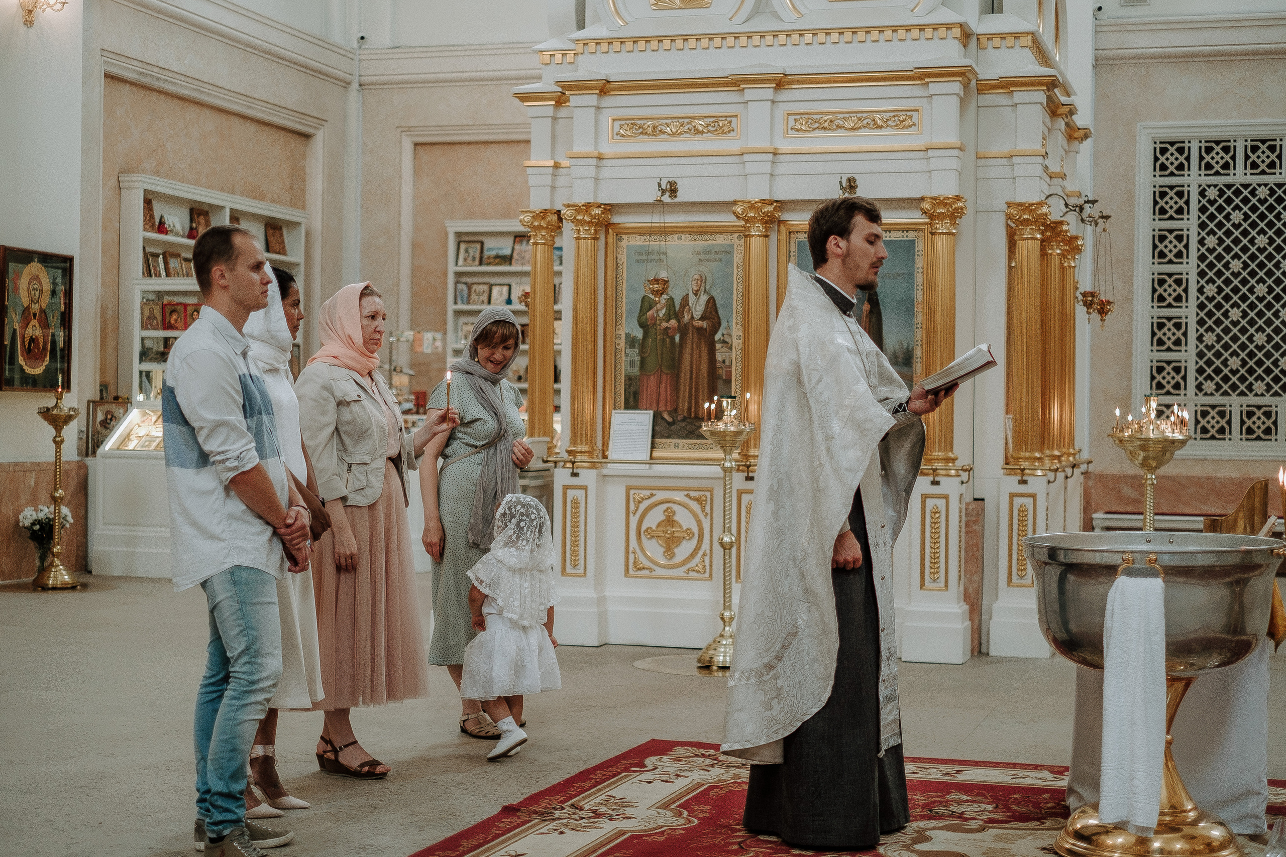 Крещение Эмилии. Фотограф Мария Хлебникова Санкт-Петербург Москва