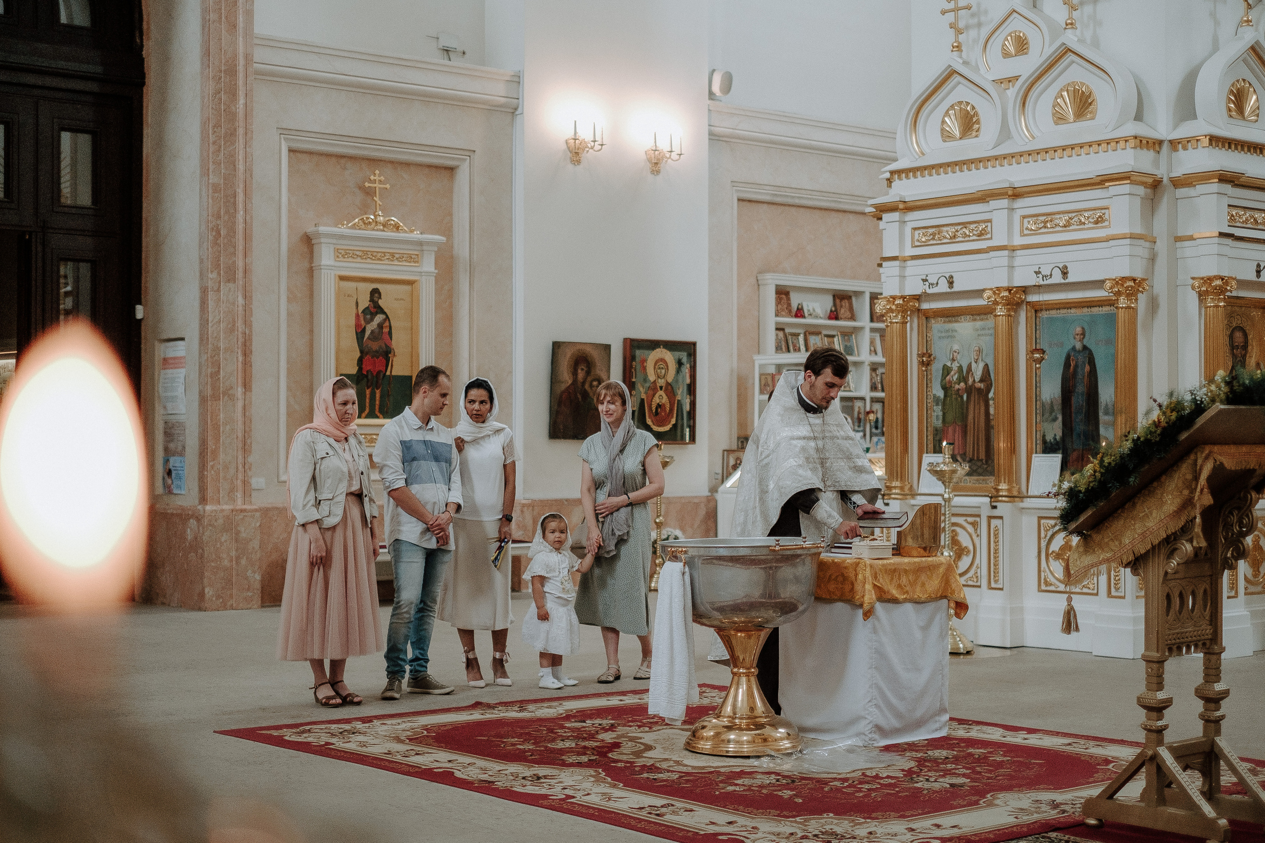 Крещение Эмилии. Фотограф Мария Хлебникова Санкт-Петербург Москва