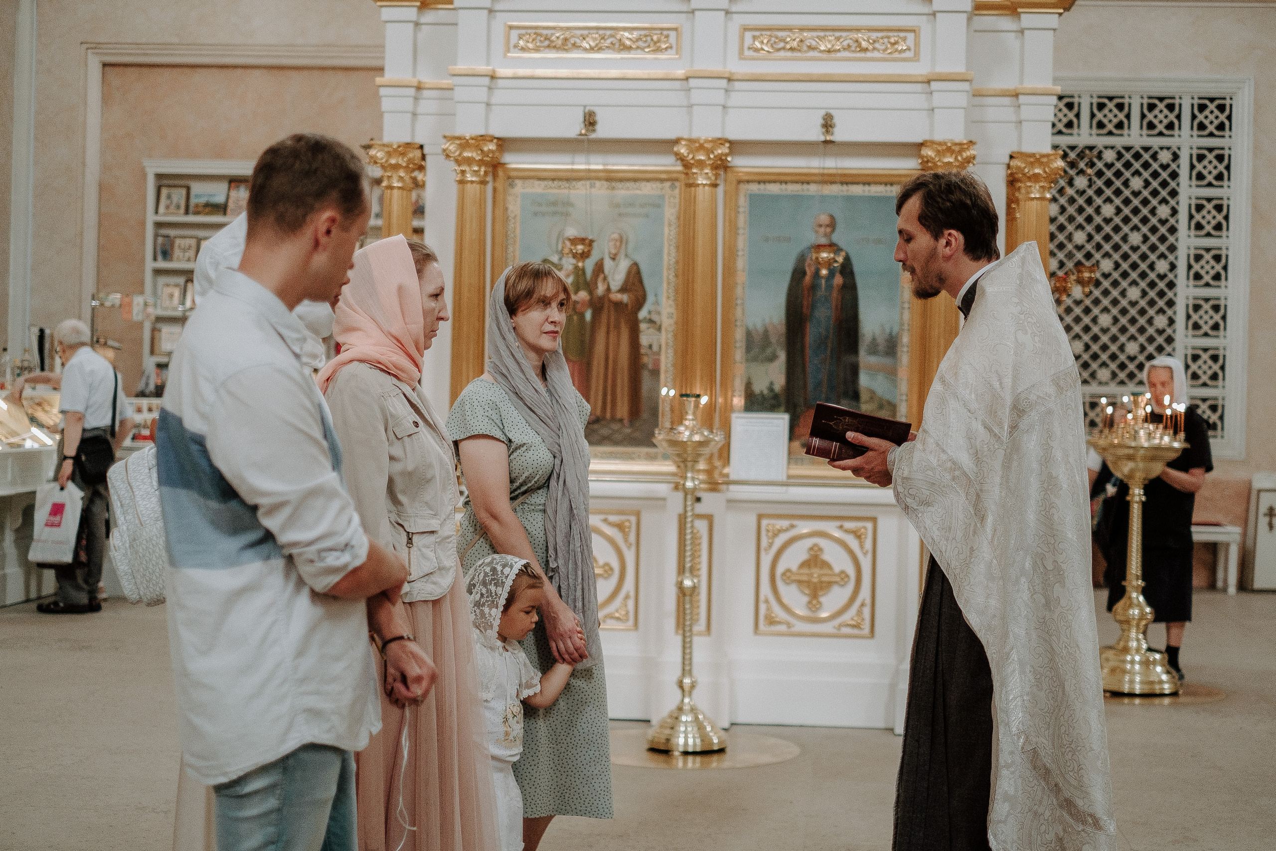 Крещение Эмилии. Фотограф Мария Хлебникова Санкт-Петербург Москва