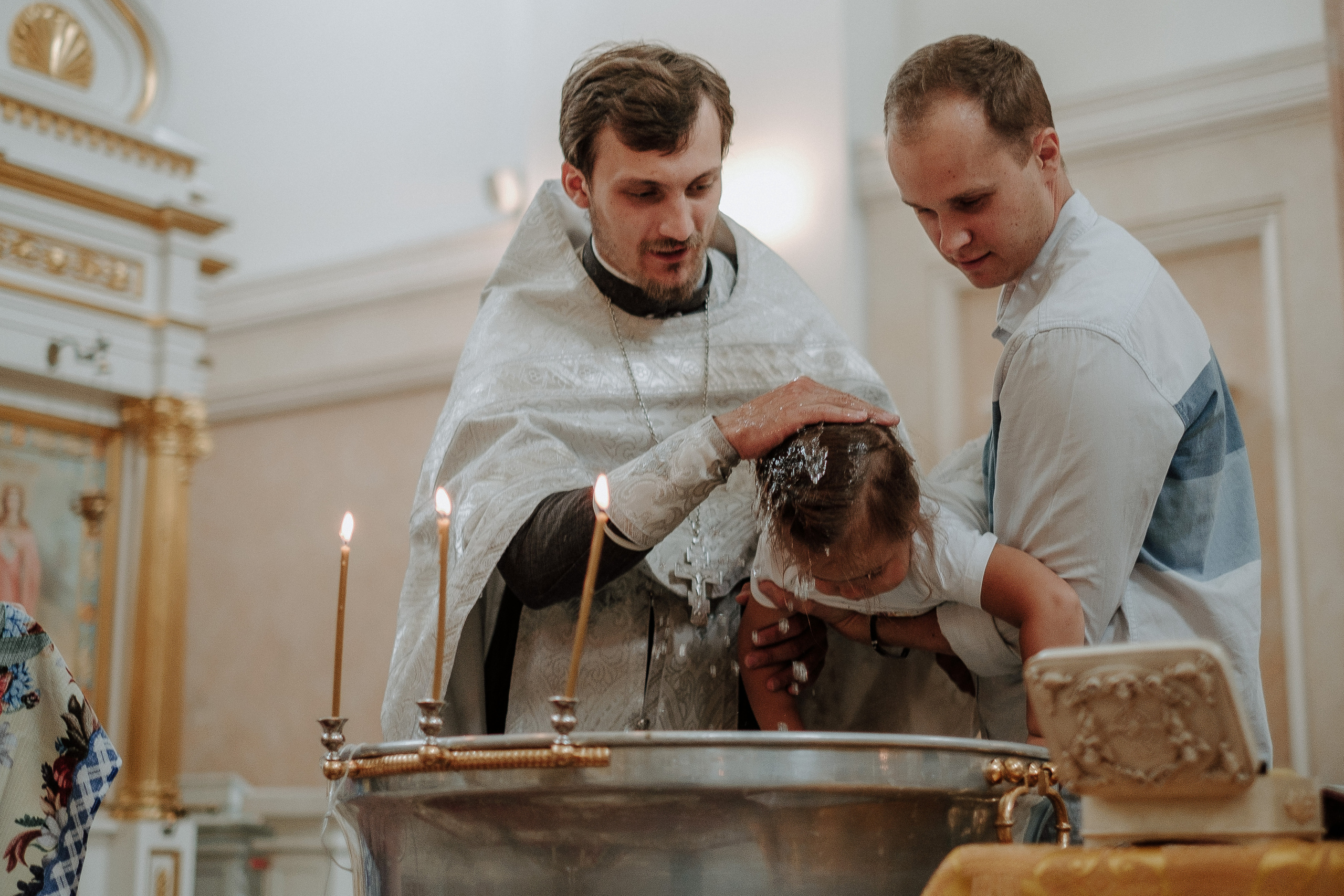 Крещение Эмилии. Фотограф Мария Хлебникова Санкт-Петербург Москва
