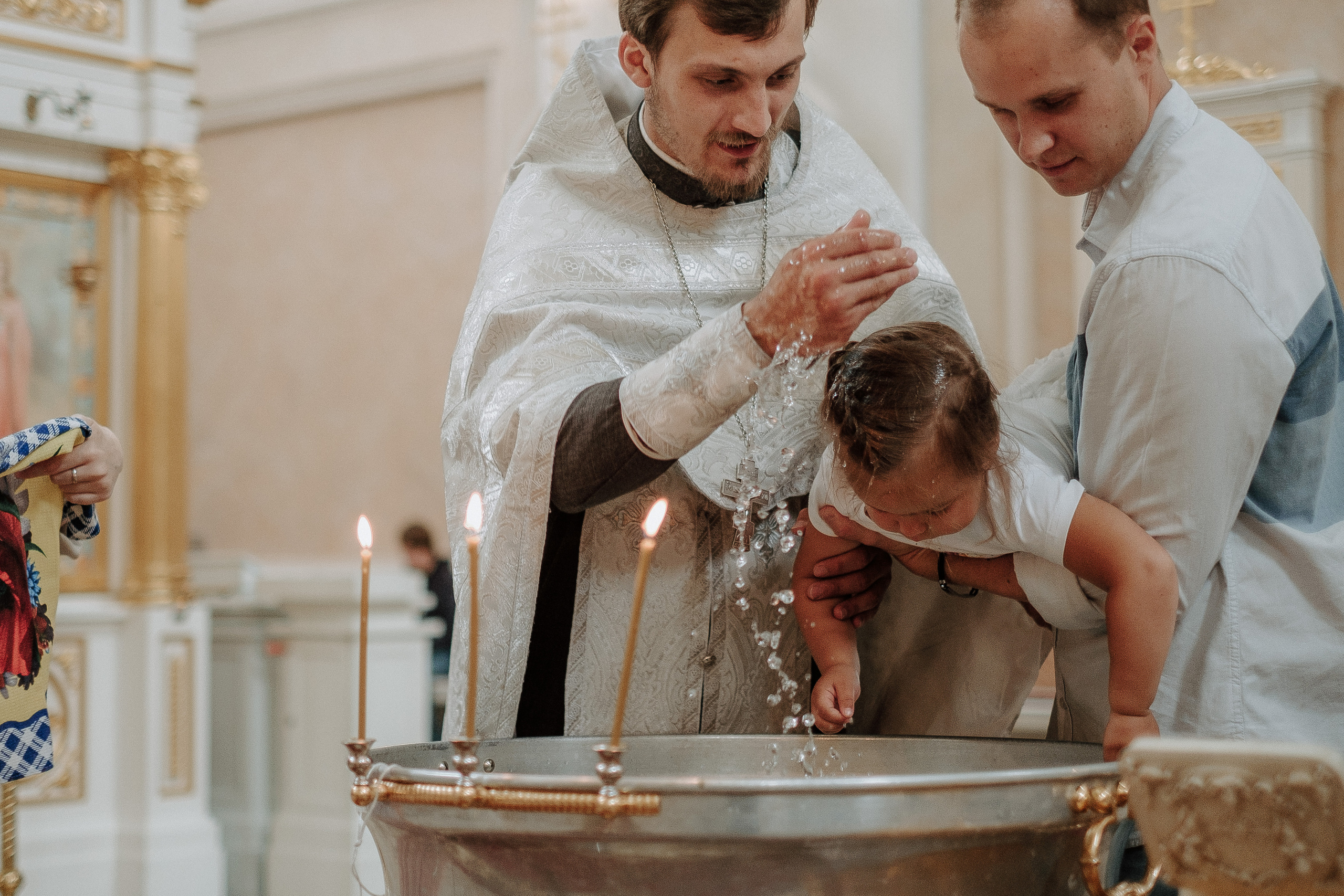 Крещение Эмилии. Фотограф Мария Хлебникова Санкт-Петербург Москва