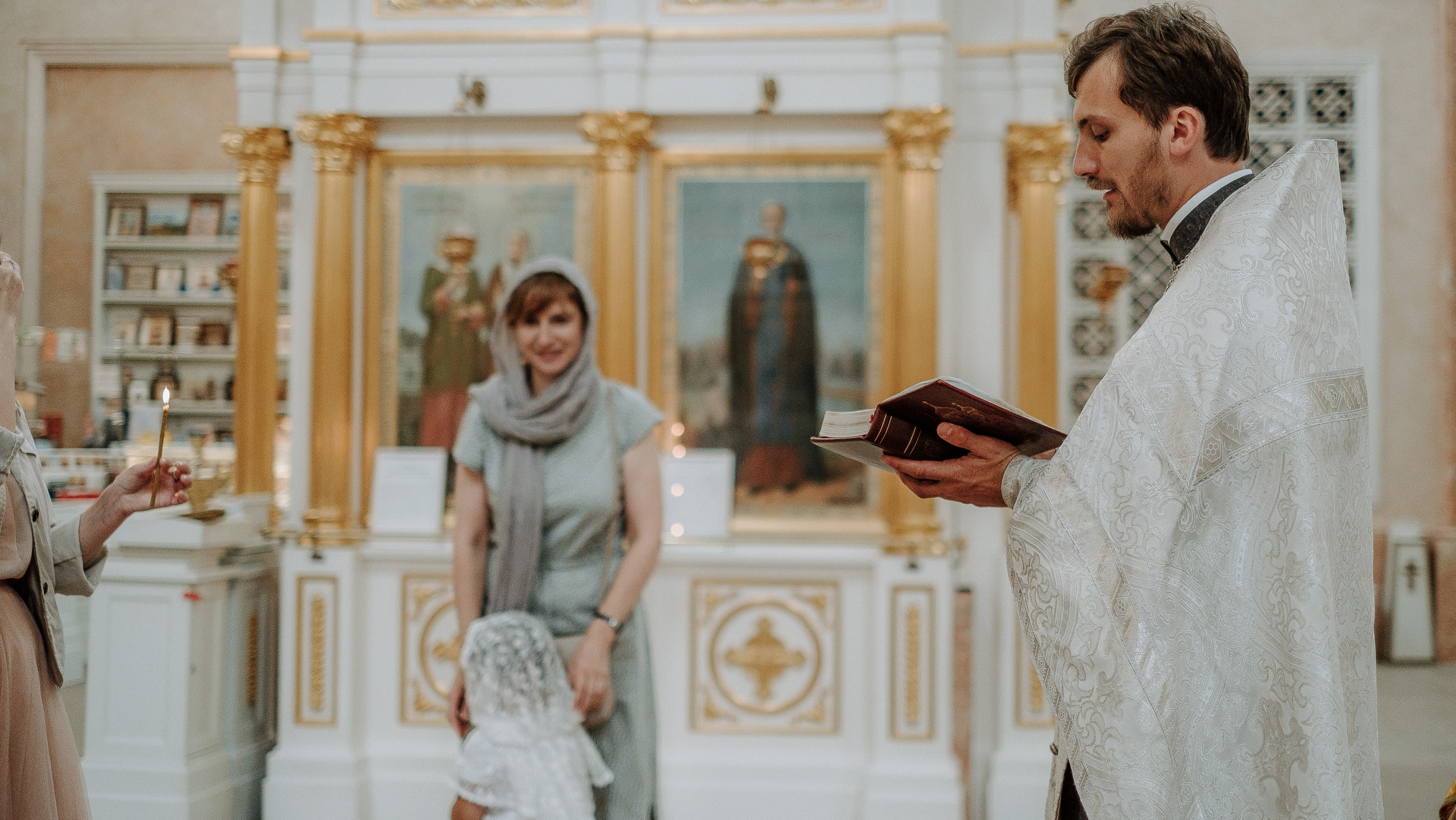 Крещение Эмилии. Фотограф Мария Хлебникова Санкт-Петербург Москва