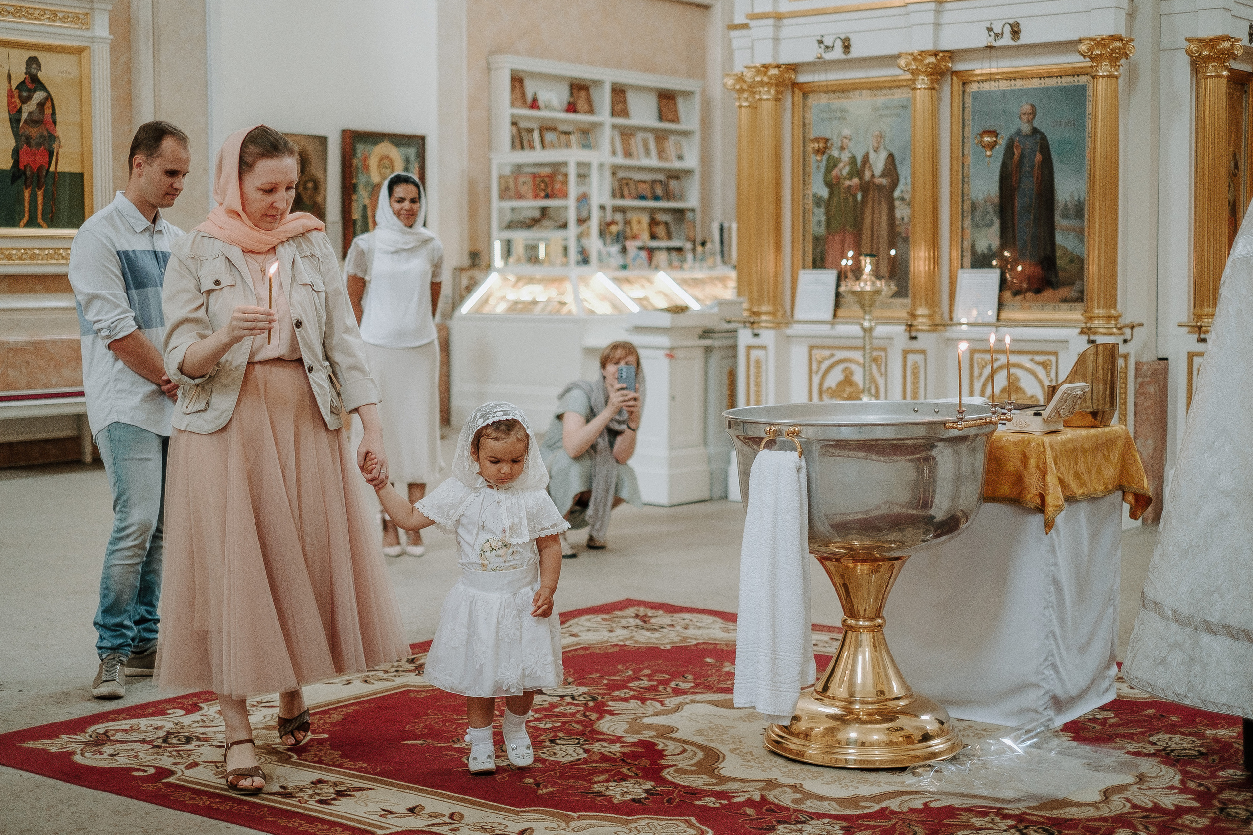 Крещение Эмилии. Фотограф Мария Хлебникова Санкт-Петербург Москва