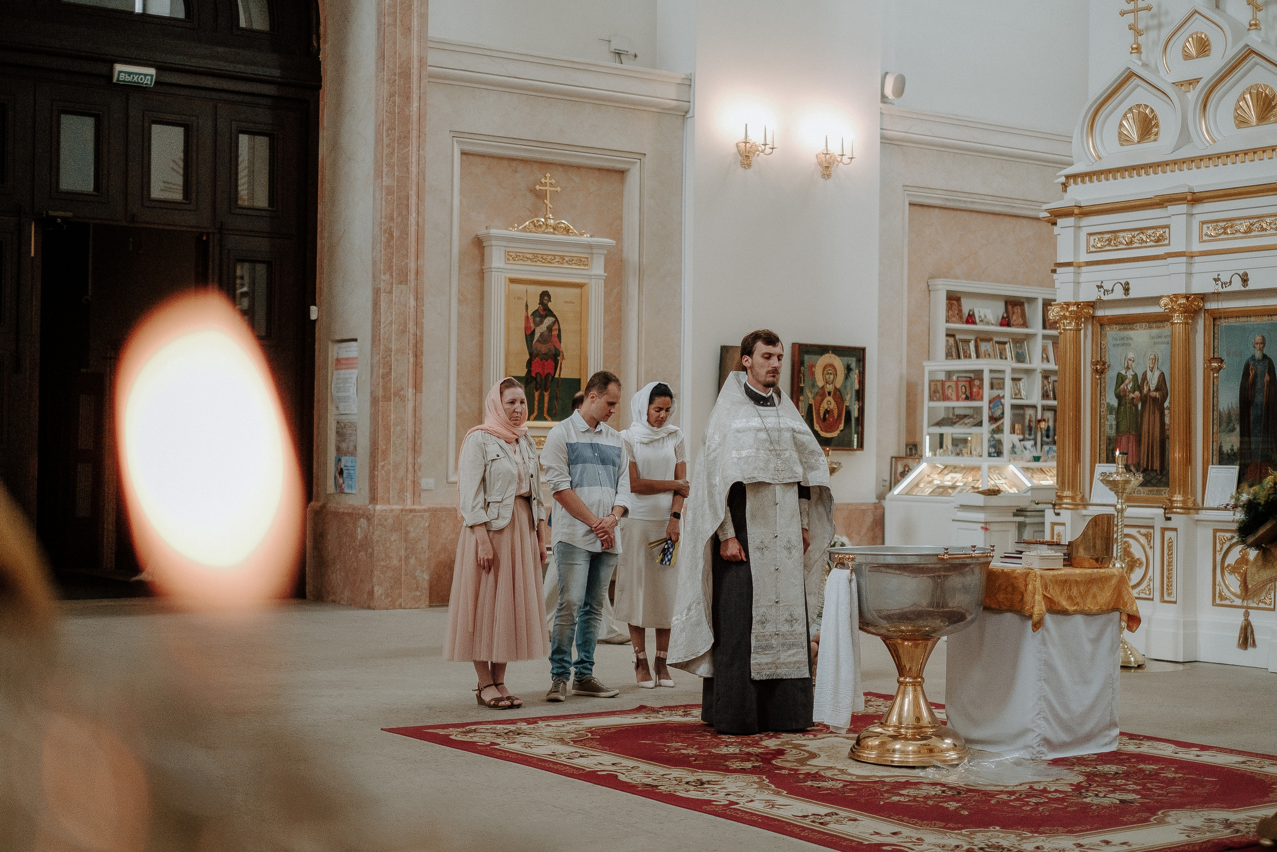 Крещение Эмилии. Фотограф Мария Хлебникова Санкт-Петербург Москва