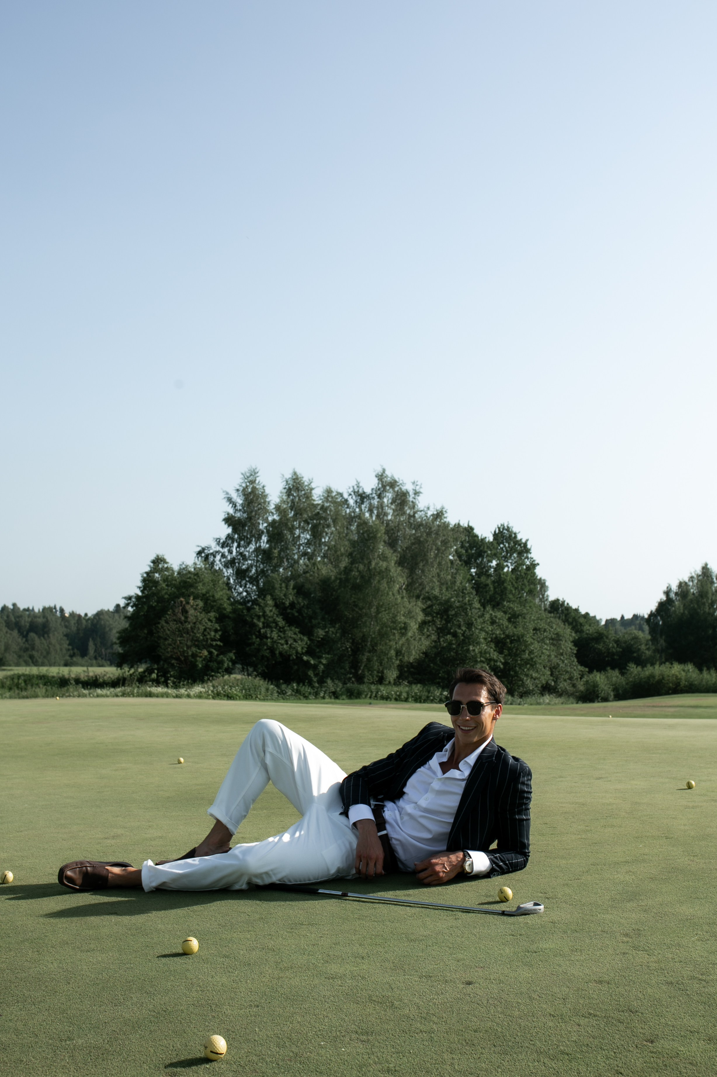 Alina & Georgy Golf Wed